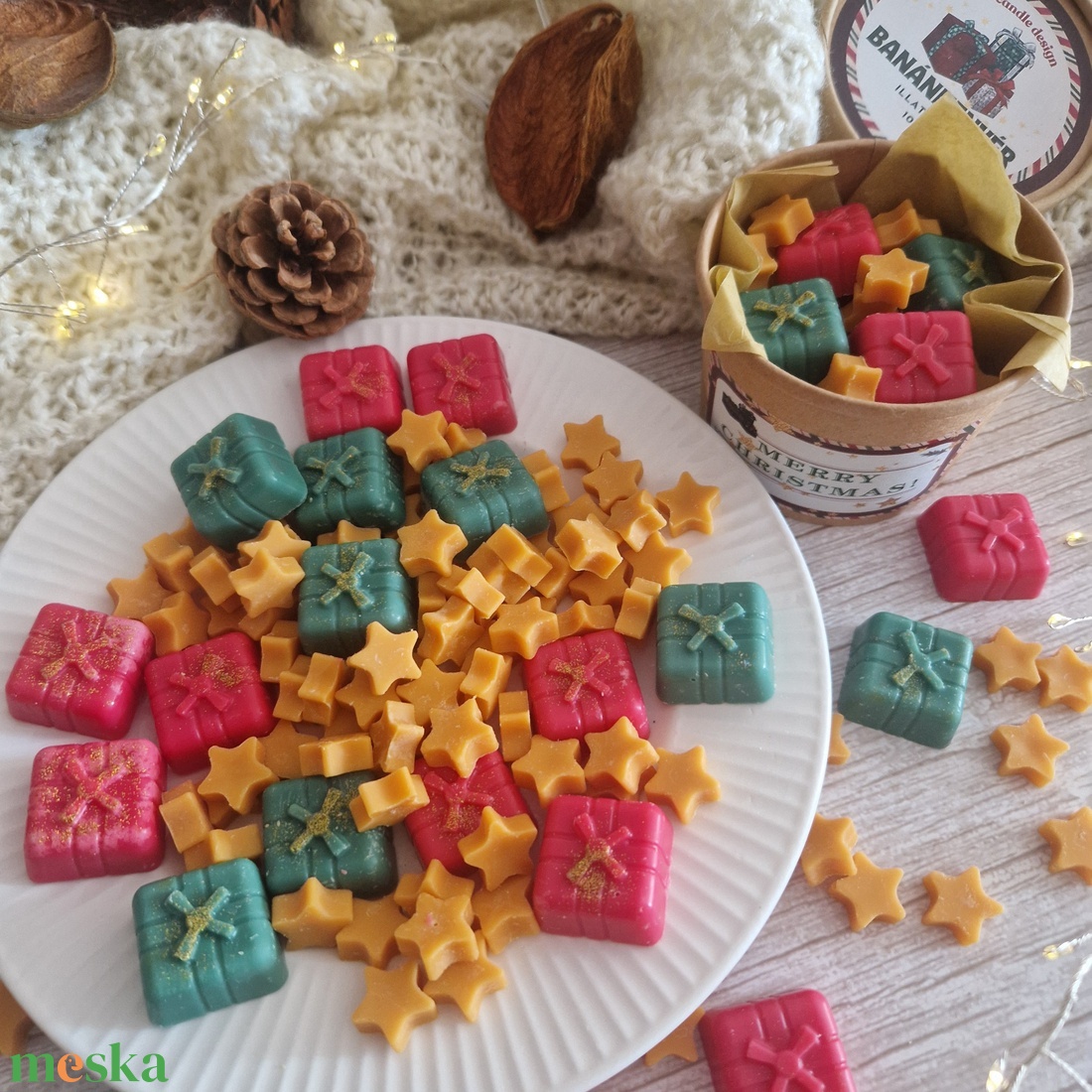 Banánkenyér illatviasz - otthon & életmód - gyertya, illat, aroma - illatviasz - Meska.hu