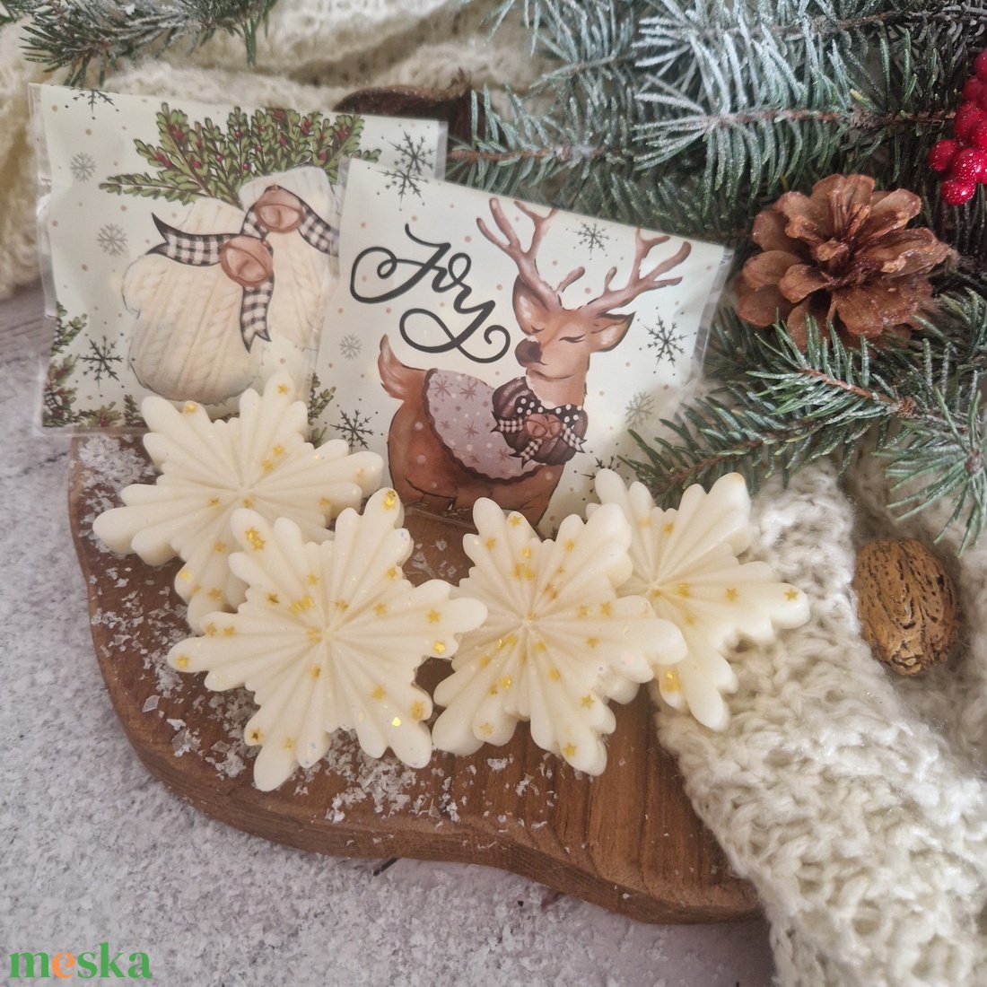 Illatviasz ajándék kis zsacskóban - otthon & életmód - gyertya, illat, aroma - illatviasz - Meska.hu