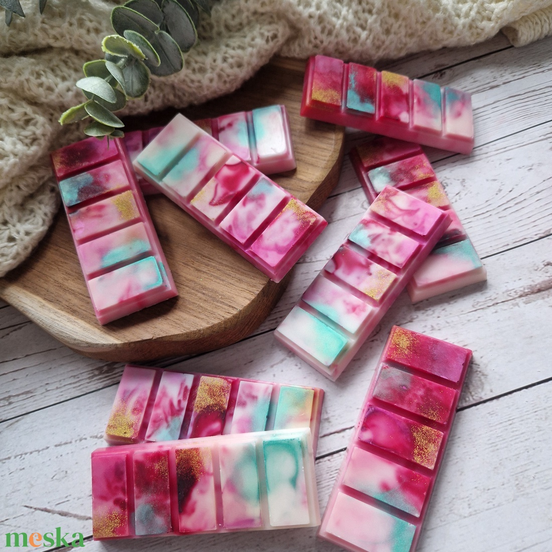 Ruby csoki illatviasz  - otthon & életmód - gyertya, illat, aroma - illatviasz - Meska.hu