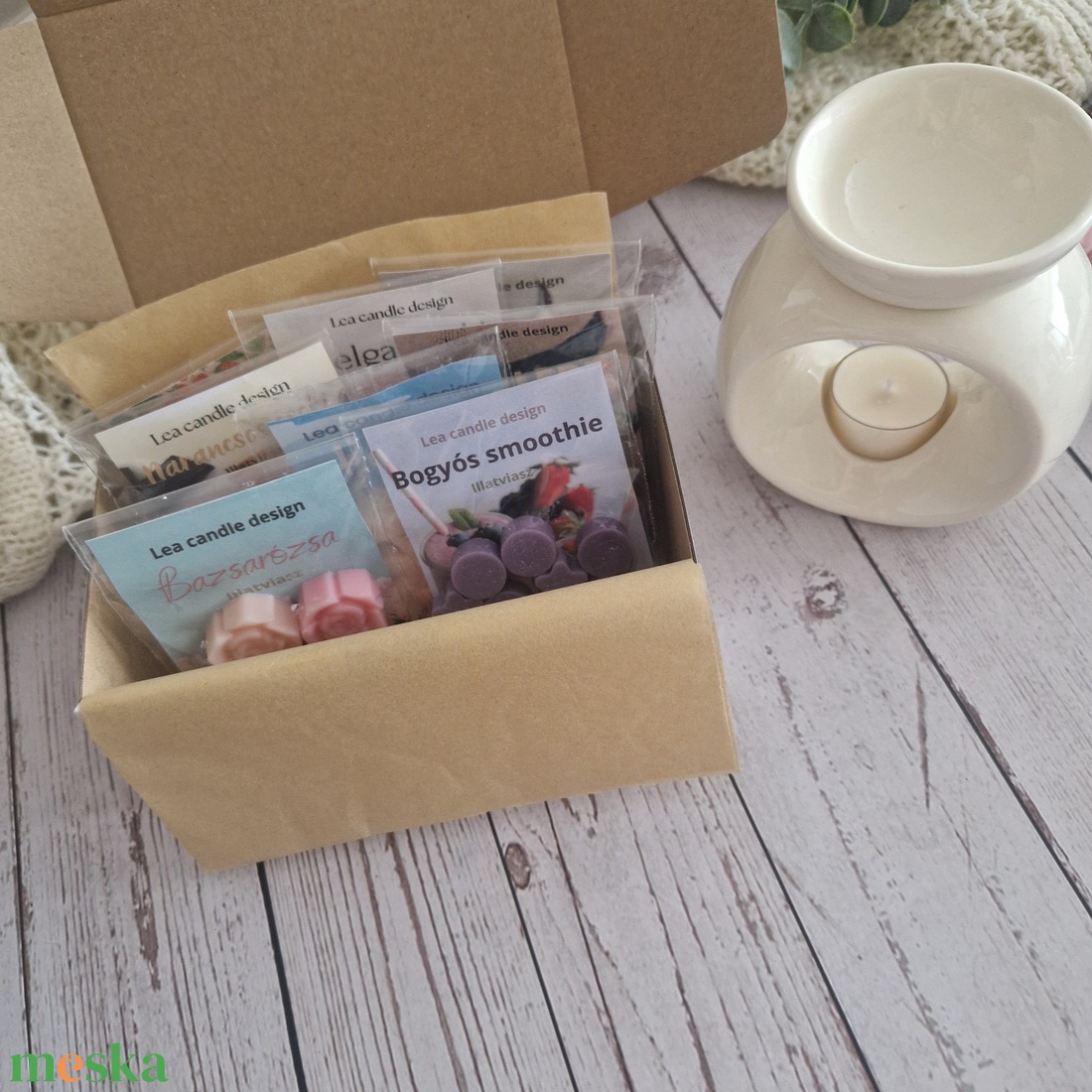 Illatviasz Mistery box - otthon & életmód - gyertya, illat, aroma - illatviasz - Meska.hu