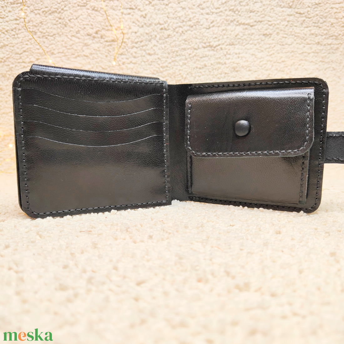 Maximilian  14 kártyatartós férfi pénztárca - Készleten - táska & tok - pénztárca & más tok - pénztárca - férfi pénztárca - Meska.hu