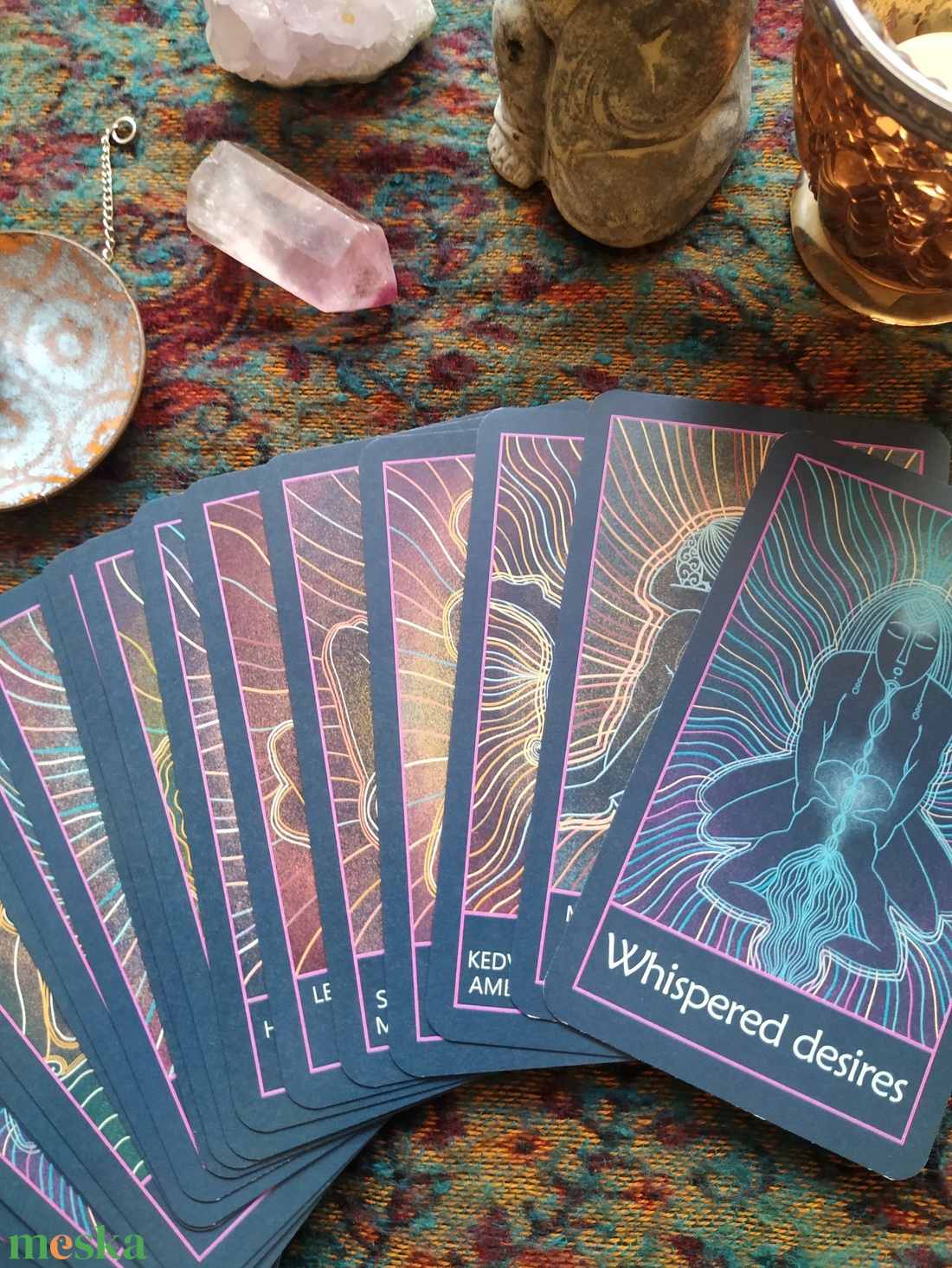 Whispered Desires kártyajáték - játék & sport - táblajáték és kártyajáték - kártya - Meska.hu