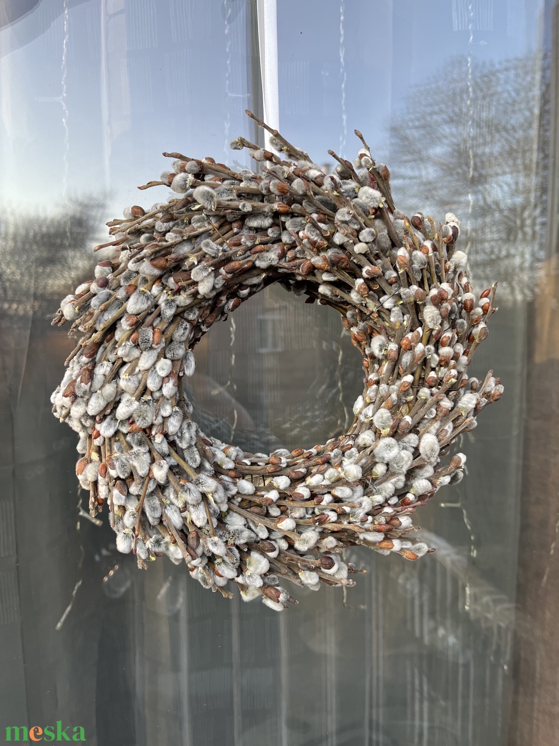 Barka ajtókopogtató - ünnepi díszek, dekorációk - húsvéti díszek és dekorációk - húsvéti ajtódísz, kopogtató - Meska.hu