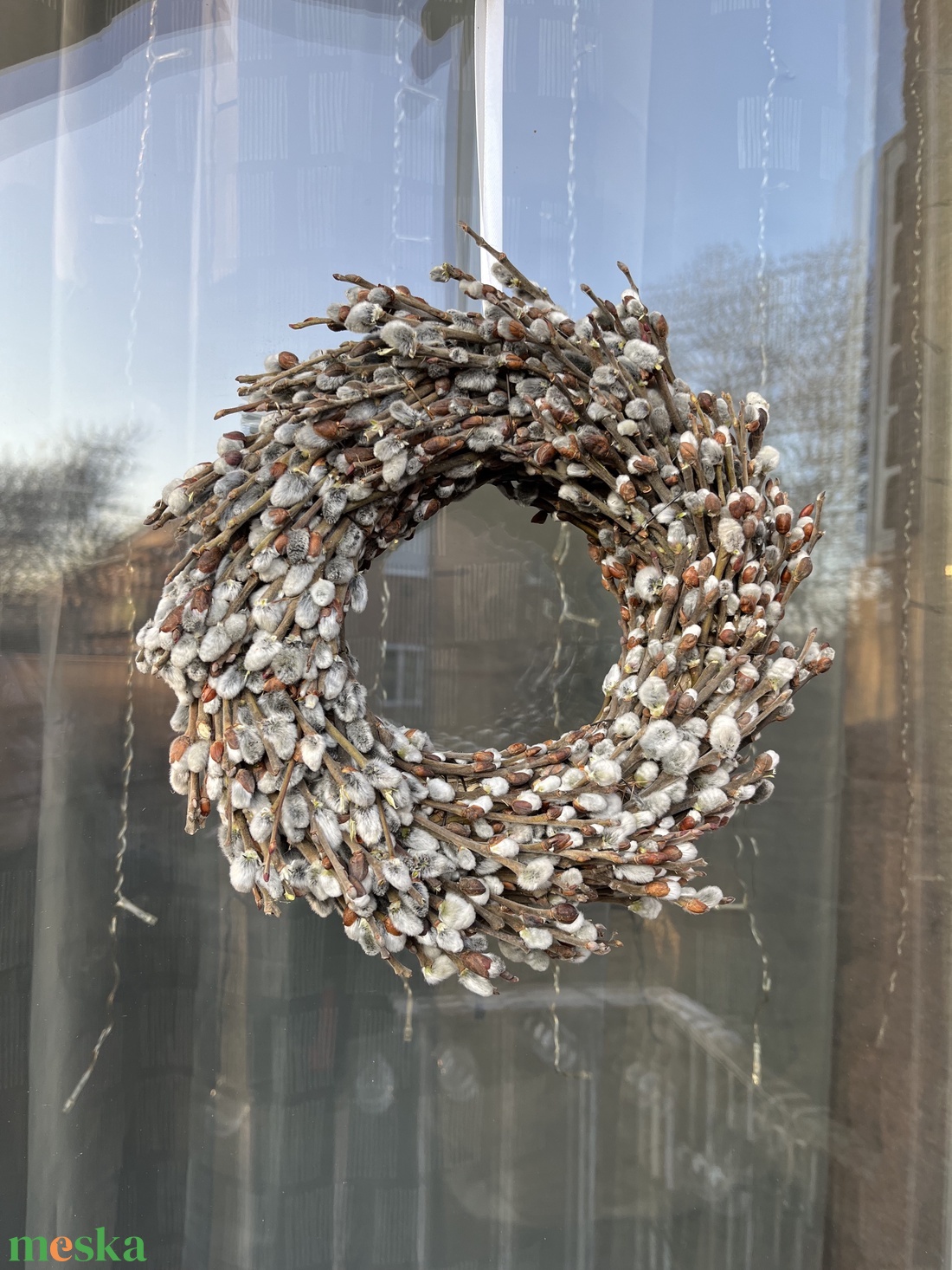 Barka ajtókopogtató - ünnepi díszek, dekorációk - húsvéti díszek és dekorációk - húsvéti ajtódísz, kopogtató - Meska.hu