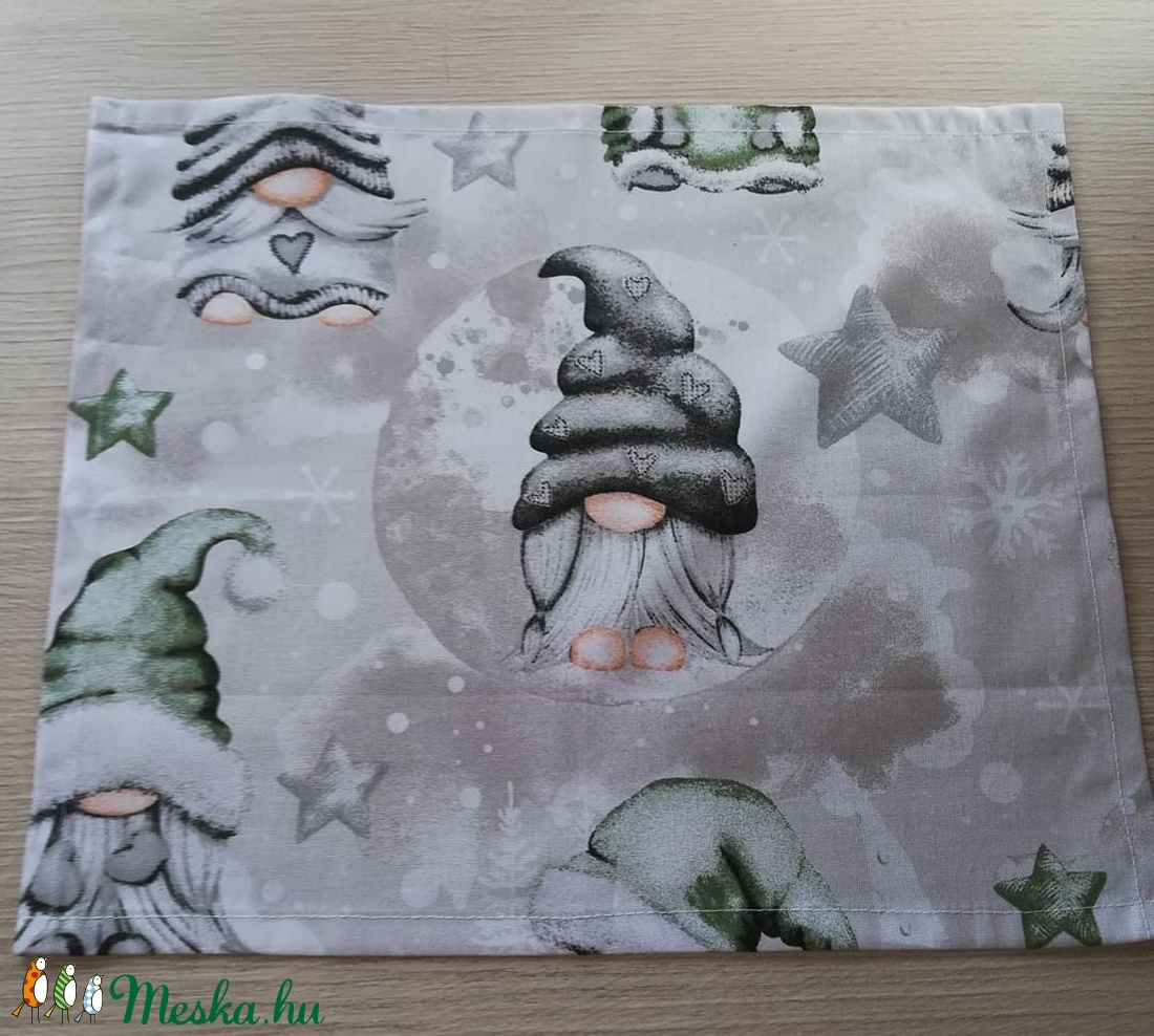 zöld manós szalvéta csomag - otthon & életmód - dekoráció - Meska.hu