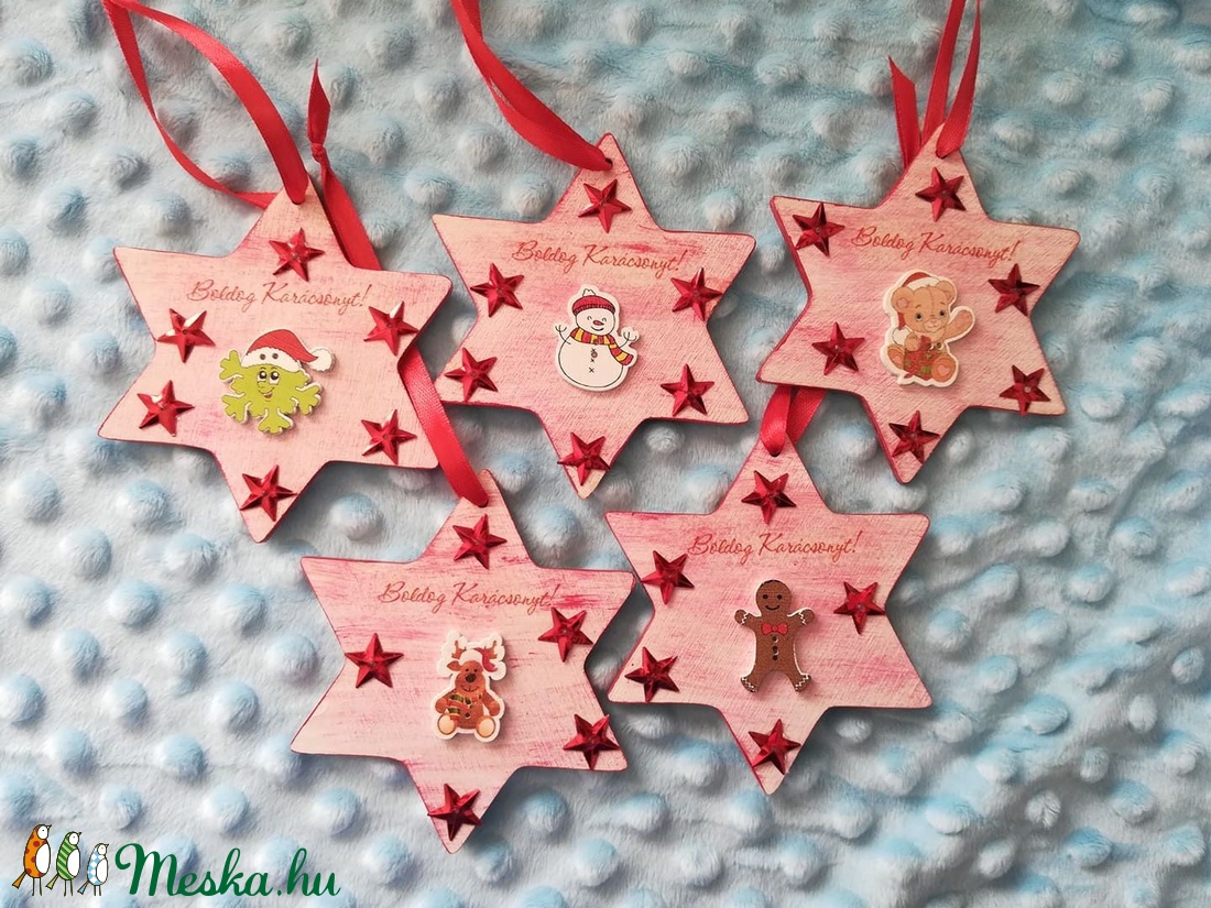 karácsonyfadísz - karácsony - karácsonyi lakásdekoráció - karácsonyfadíszek - karácsonyi lakásdekoráció - Meska.hu