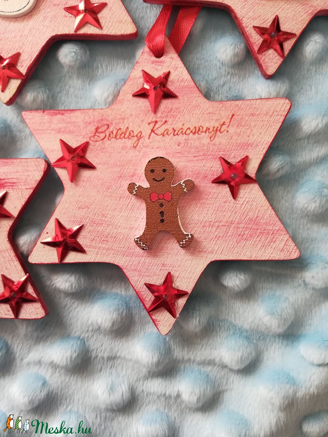 karácsonyfadísz - karácsony - karácsonyi lakásdekoráció - karácsonyfadíszek - karácsonyi lakásdekoráció - Meska.hu