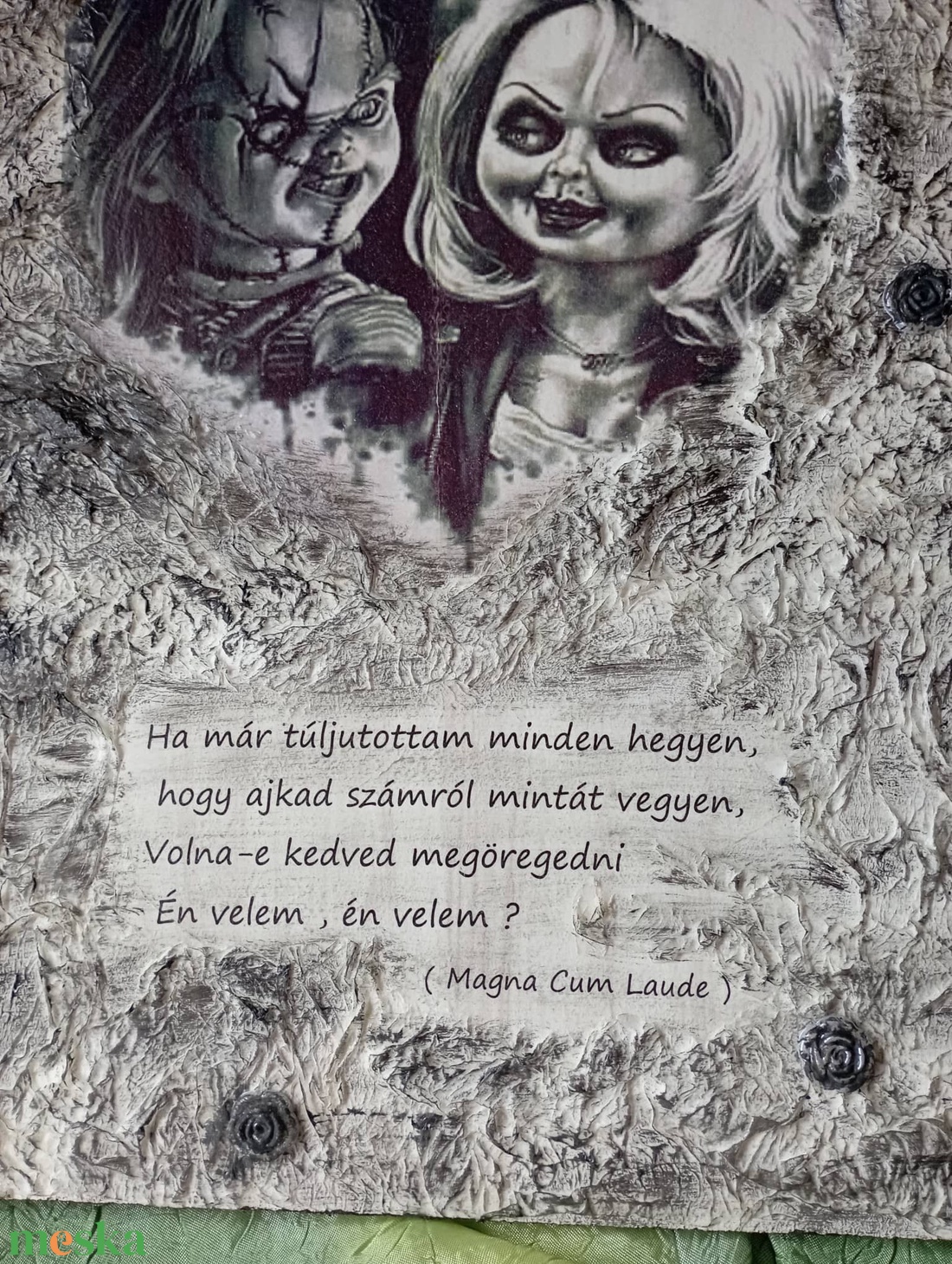 falikép magna cum laude idézettel - otthon & életmód - dekoráció - kép & falikép - 3d képek - Meska.hu