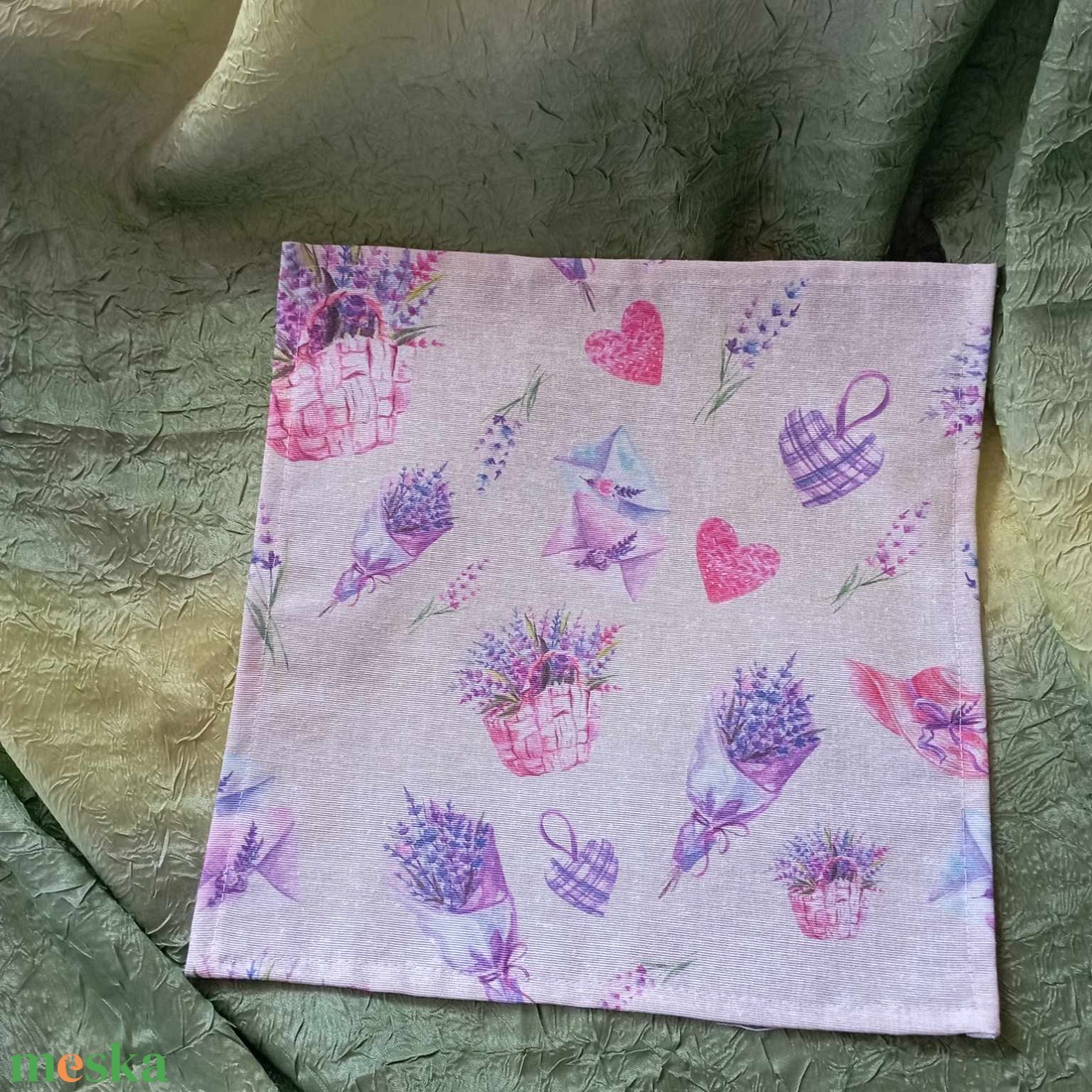 levendulás textilszalvéta - otthon & életmód - konyhafelszerelés, tálalás - konyhai textil - szalvéta - Meska.hu levendulás textilszalvéta - otthon & életmód - konyhafelszerelés, tálalás - konyhai textil - szalvéta - Meska.hu