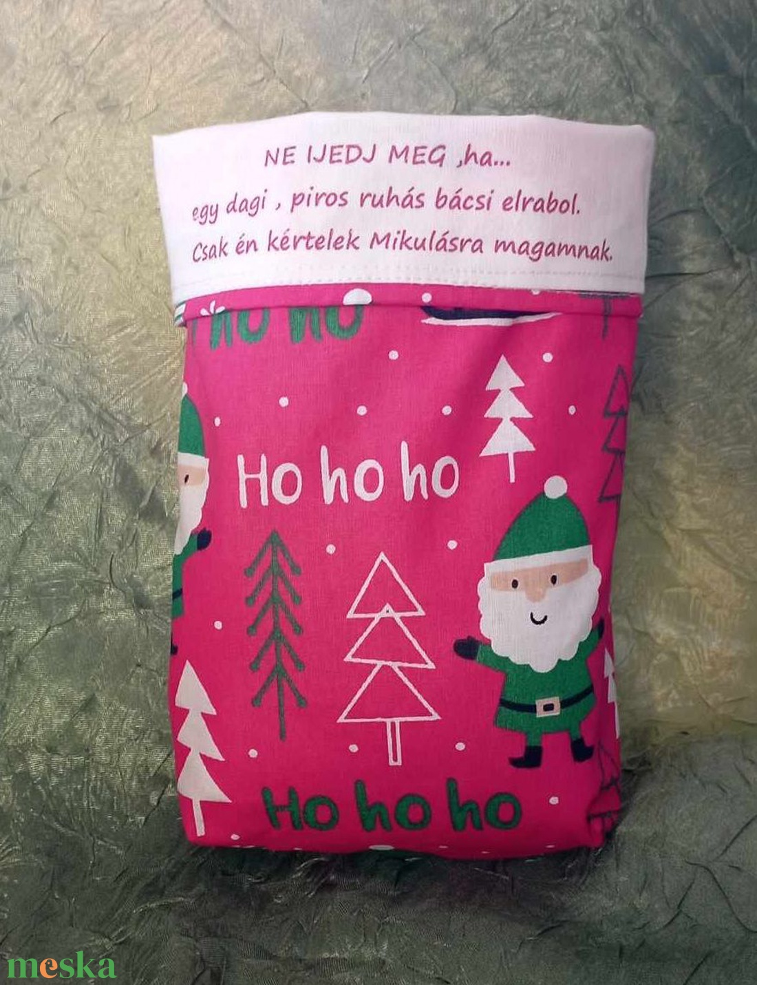 Mikuzsák felnőtteknek - karácsony - mikulás - mikulás zsák - Meska.hu