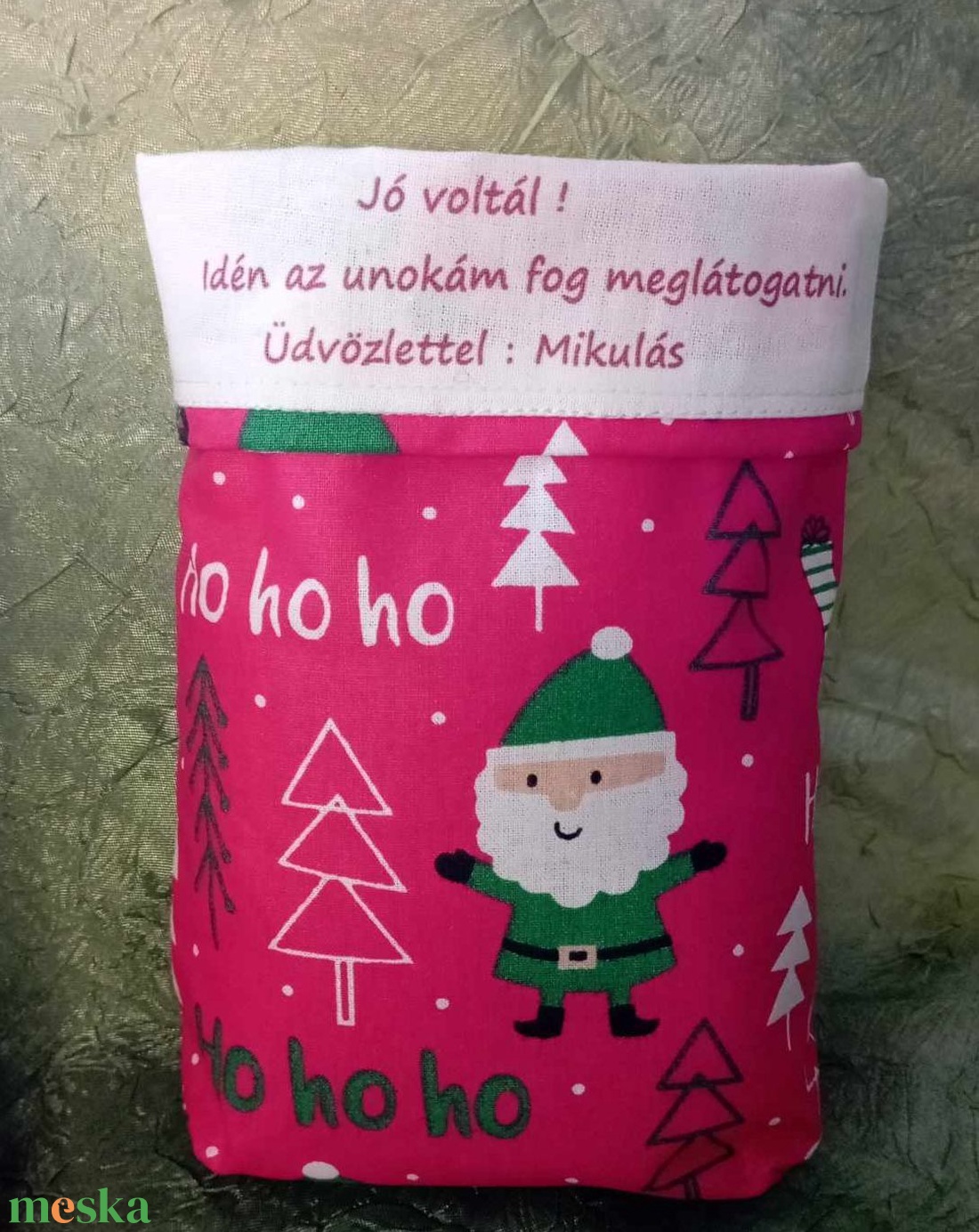 Mikuzsák felnőtteknek - karácsony - mikulás - mikulás zsák - Meska.hu