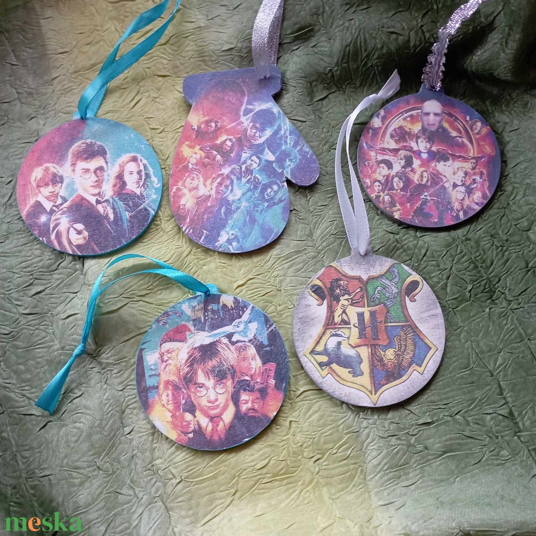karácsonyfadísz Harry Potter rajongóknak - karácsony - karácsonyi lakásdekoráció - karácsonyfadíszek - Meska.hu