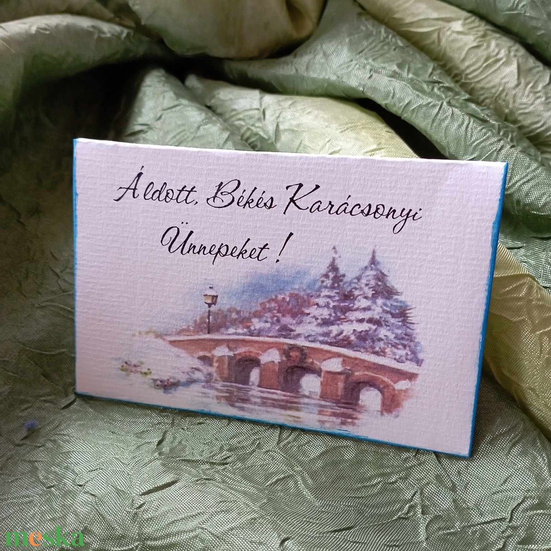 karácsonyi boríték - esküvő - emlék & ajándék - nászajándék - esküvői pénzátadó boríték, kártya - Meska.hu