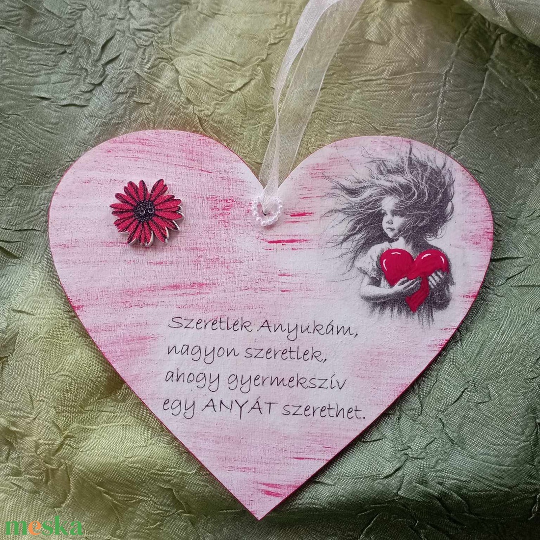 anyák napi szív - otthon & életmód - dekoráció - ajtó- és ablak dekoráció - ablakdísz - Meska.hu anyák napi szív - otthon & életmód - dekoráció - ajtó- és ablak dekoráció - ablakdísz - Meska.hu
