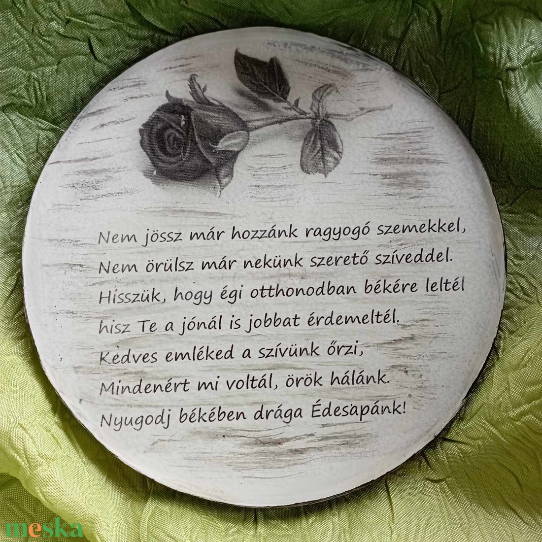 temetői dísz apunak - otthon & életmód - vallás - temetkezési tárgy - Meska.hu temetői dísz apunak - otthon & életmód - vallás - temetkezési tárgy - Meska.hu
