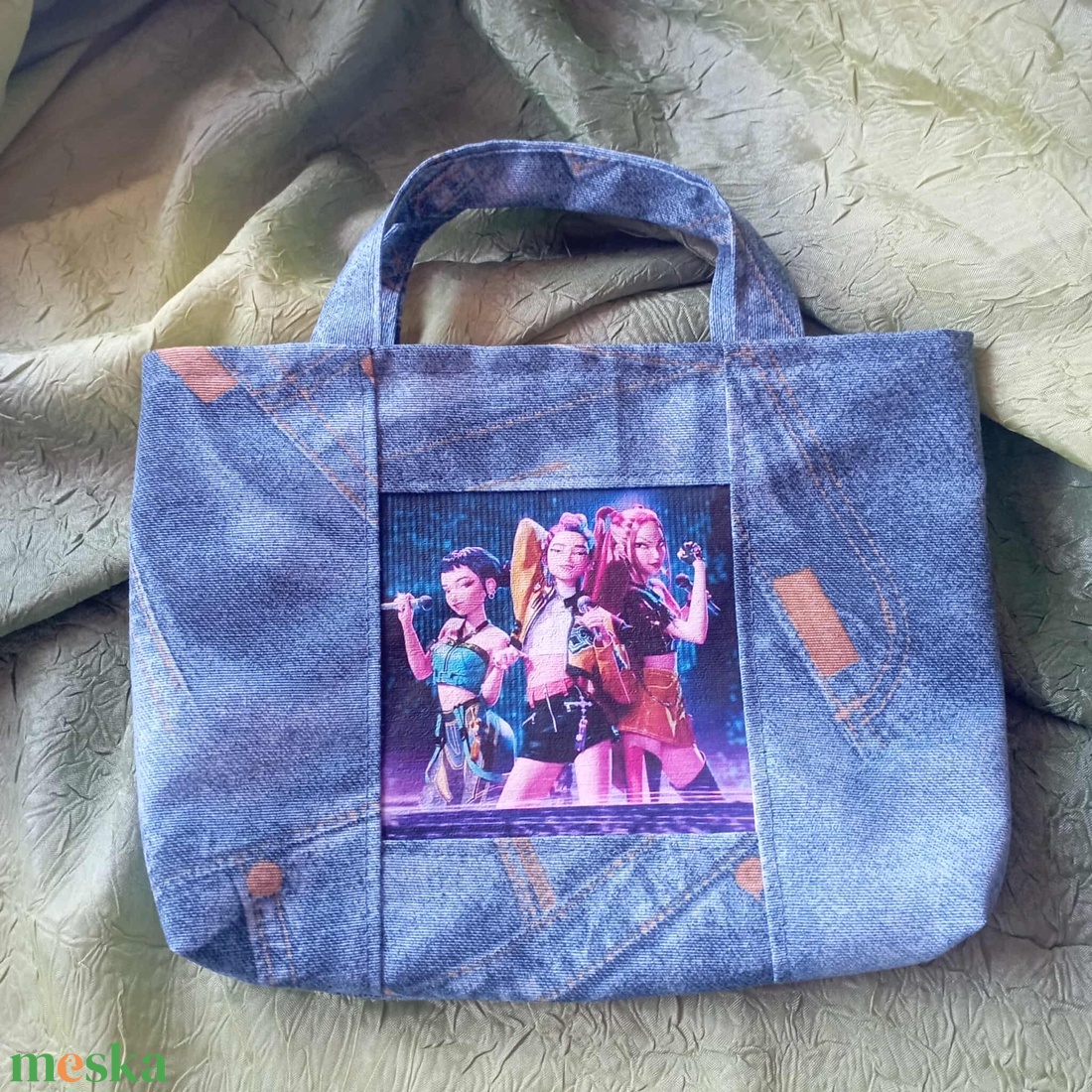 kpop démonvadászok táska2 - táska & tok - kézitáska & válltáska - kézitáska - Meska.hu