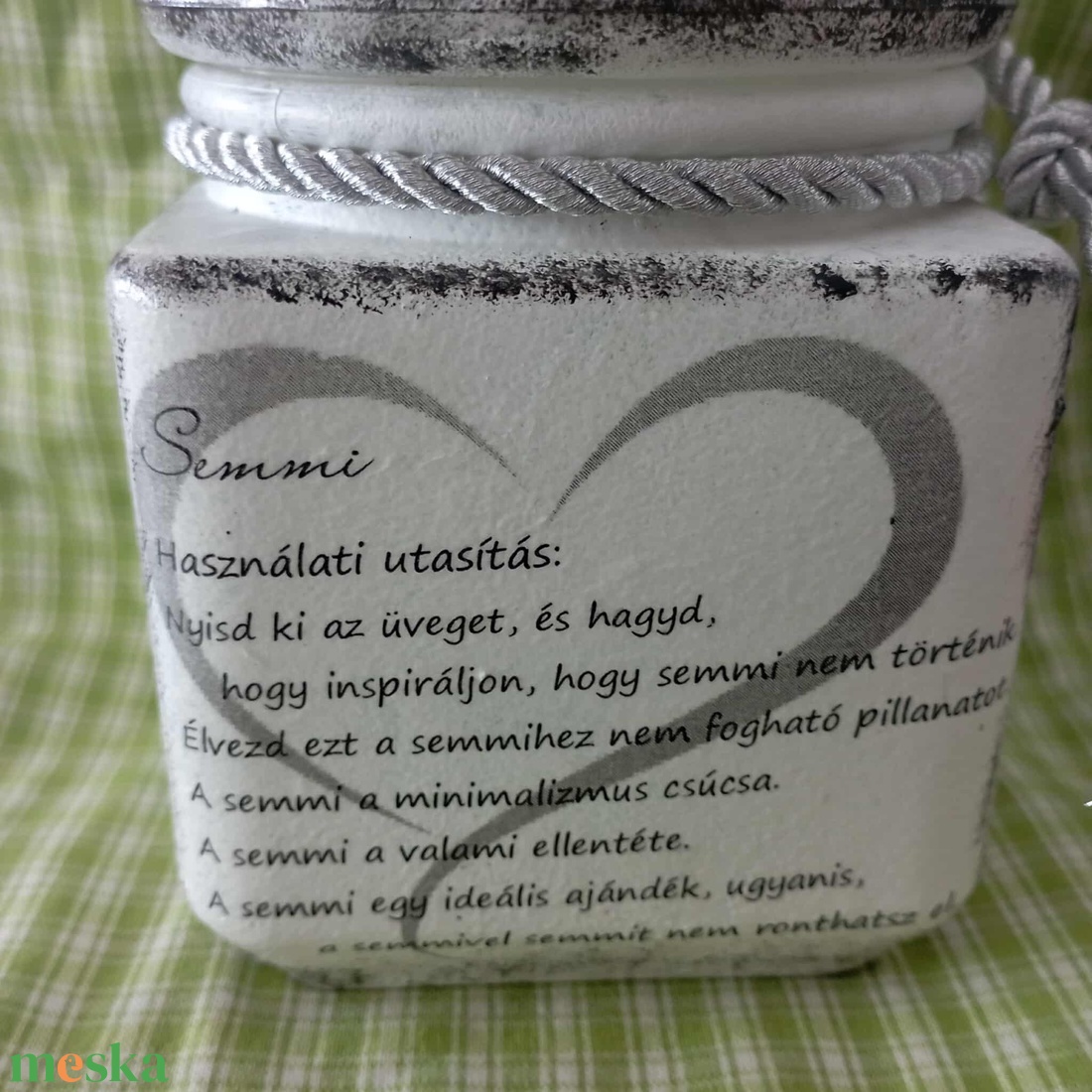 Semmi ajándékba 1 - esküvő - emlék & ajándék - nászajándék - esküvői pénzátadó boríték, kártya - Meska.hu