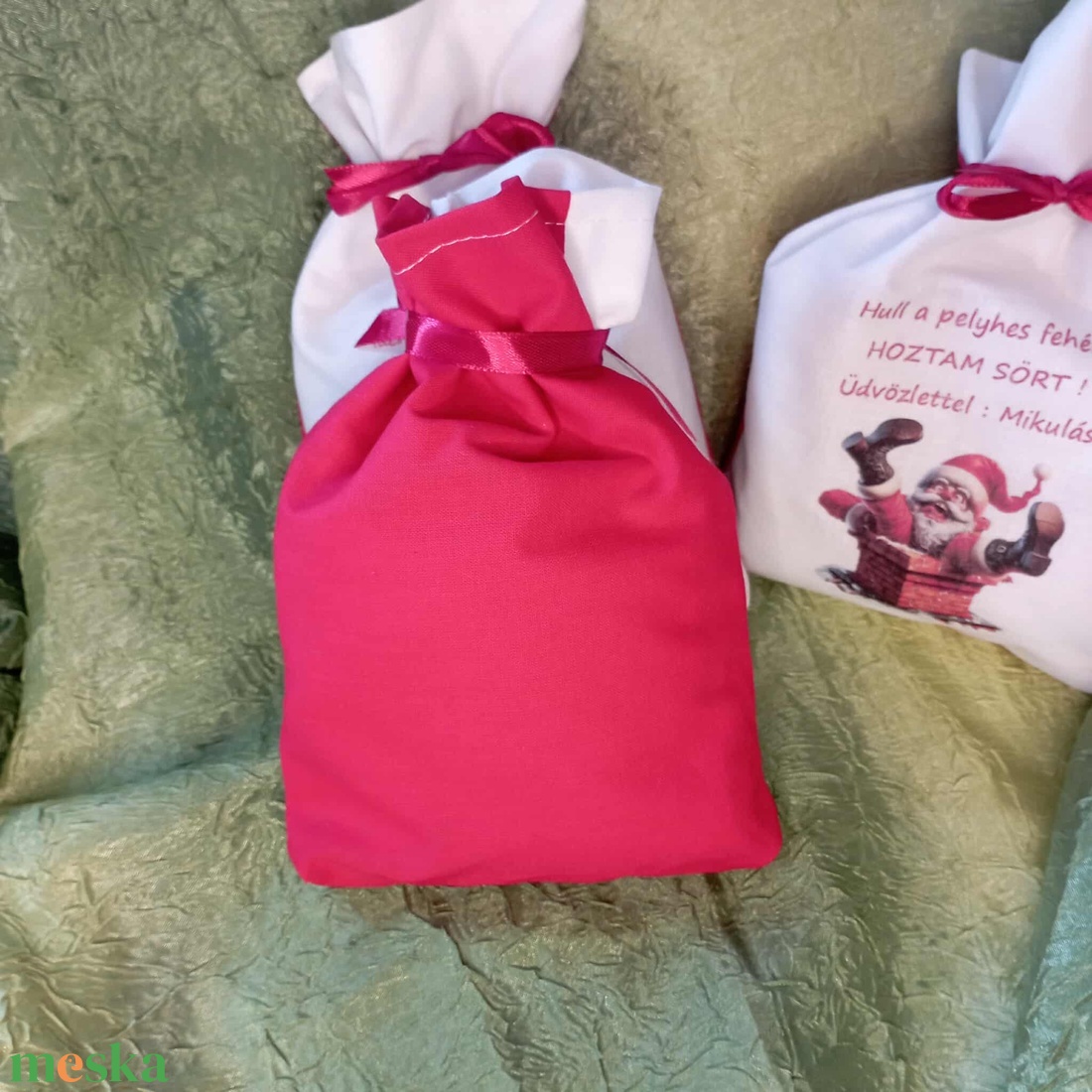 Mikuzsák felnőtteknek 1 - karácsony - mikulás - mikulás zsák - Meska.hu