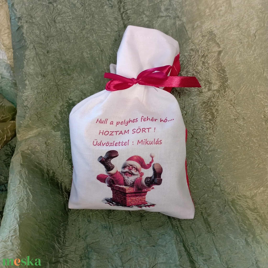 Mikuzsák felnőtteknek 1 - karácsony - mikulás - mikulás zsák - Meska.hu