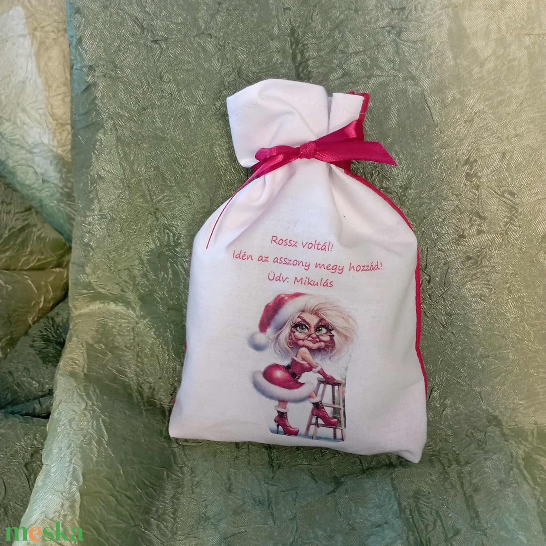 Mikuzsák felnőtteknek 1 - karácsony - mikulás - mikulás zsák - Meska.hu