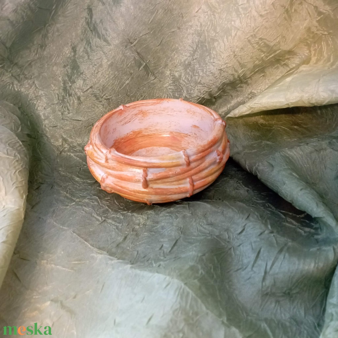 Nyuszis asztaldísz - ünnepi díszek, dekorációk - húsvéti díszek és dekorációk - húsvéti asztaldíszek - Meska.hu