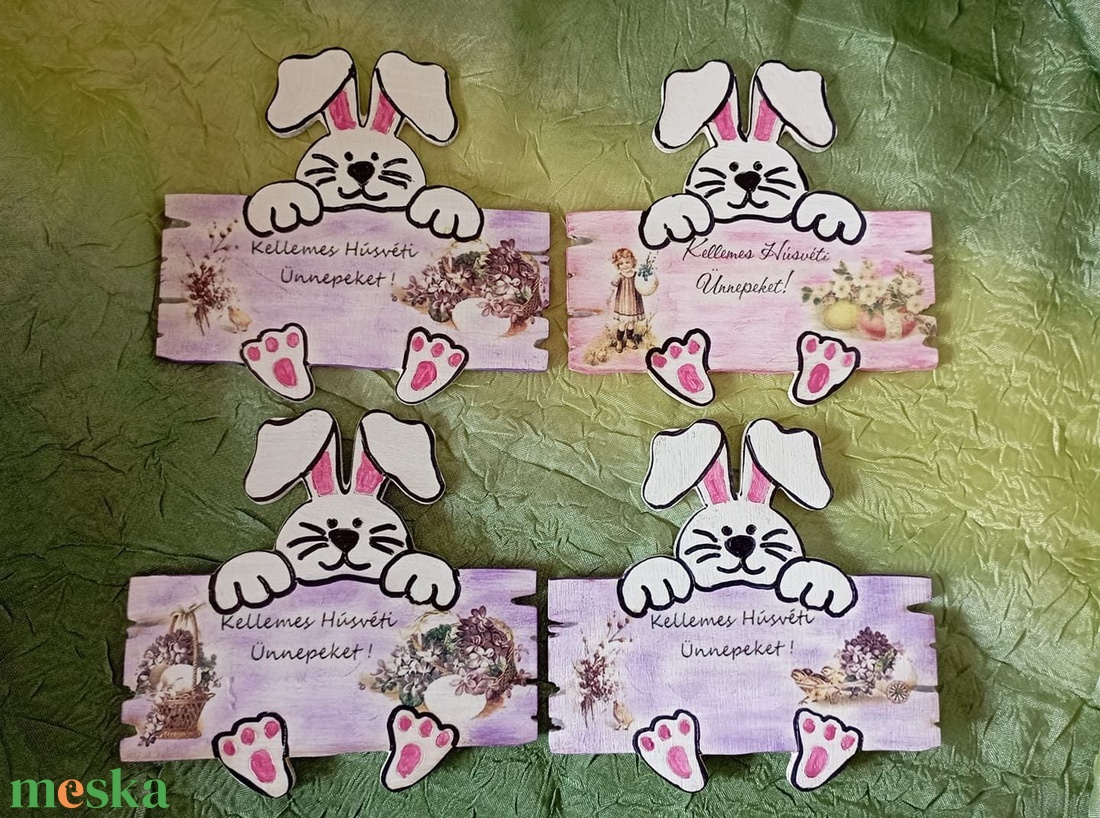 húsvéti ajándékkísérő  - otthon & életmód - papír, írószer - ajándékozás kellékei - ajándékkísérő - Meska.hu