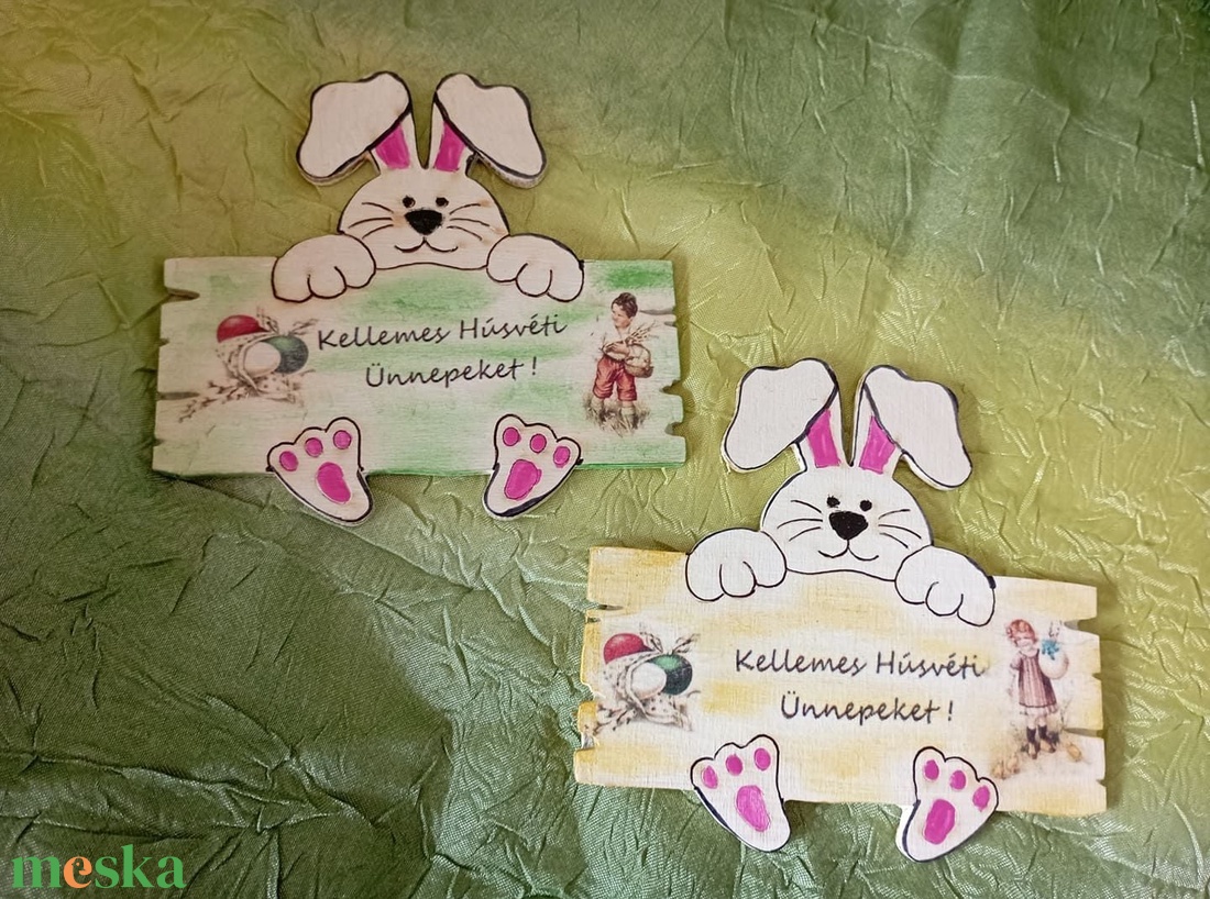 húsvéti ajándékkísérő  - otthon & életmód - papír, írószer - ajándékozás kellékei - ajándékkísérő - Meska.hu