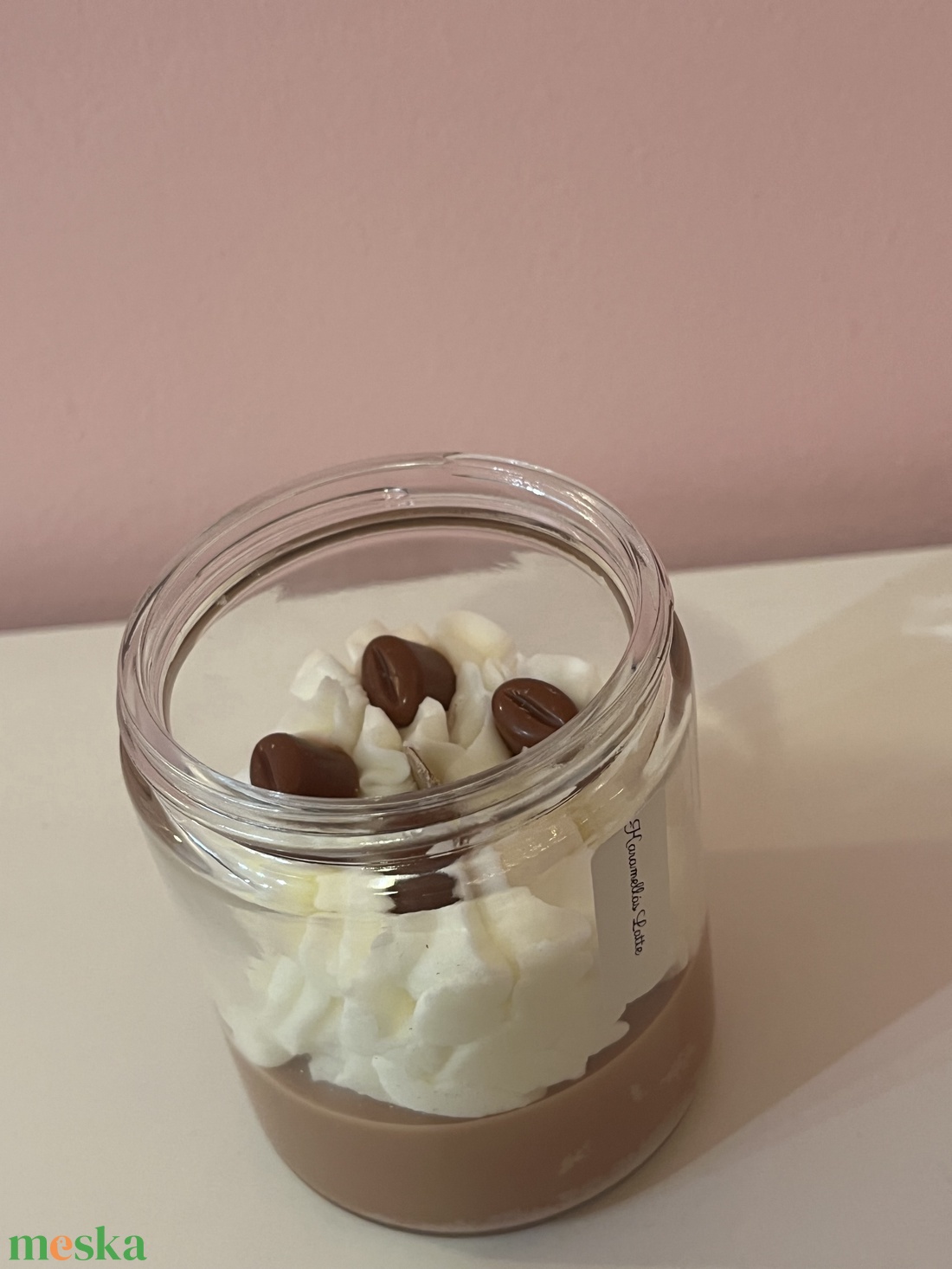 Közepes szójaviasz gyertya - otthon & életmód - gyertya, illat, aroma - gyertya - Meska.hu