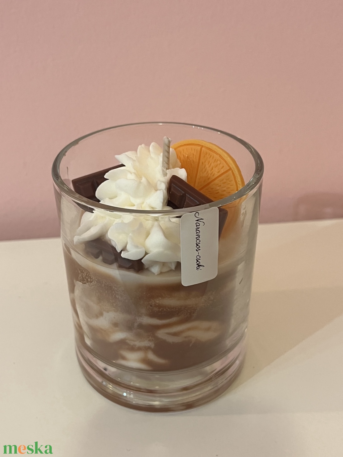 Nagy Szójaviasz gyertya  - otthon & életmód - gyertya, illat, aroma - gyertya - Meska.hu