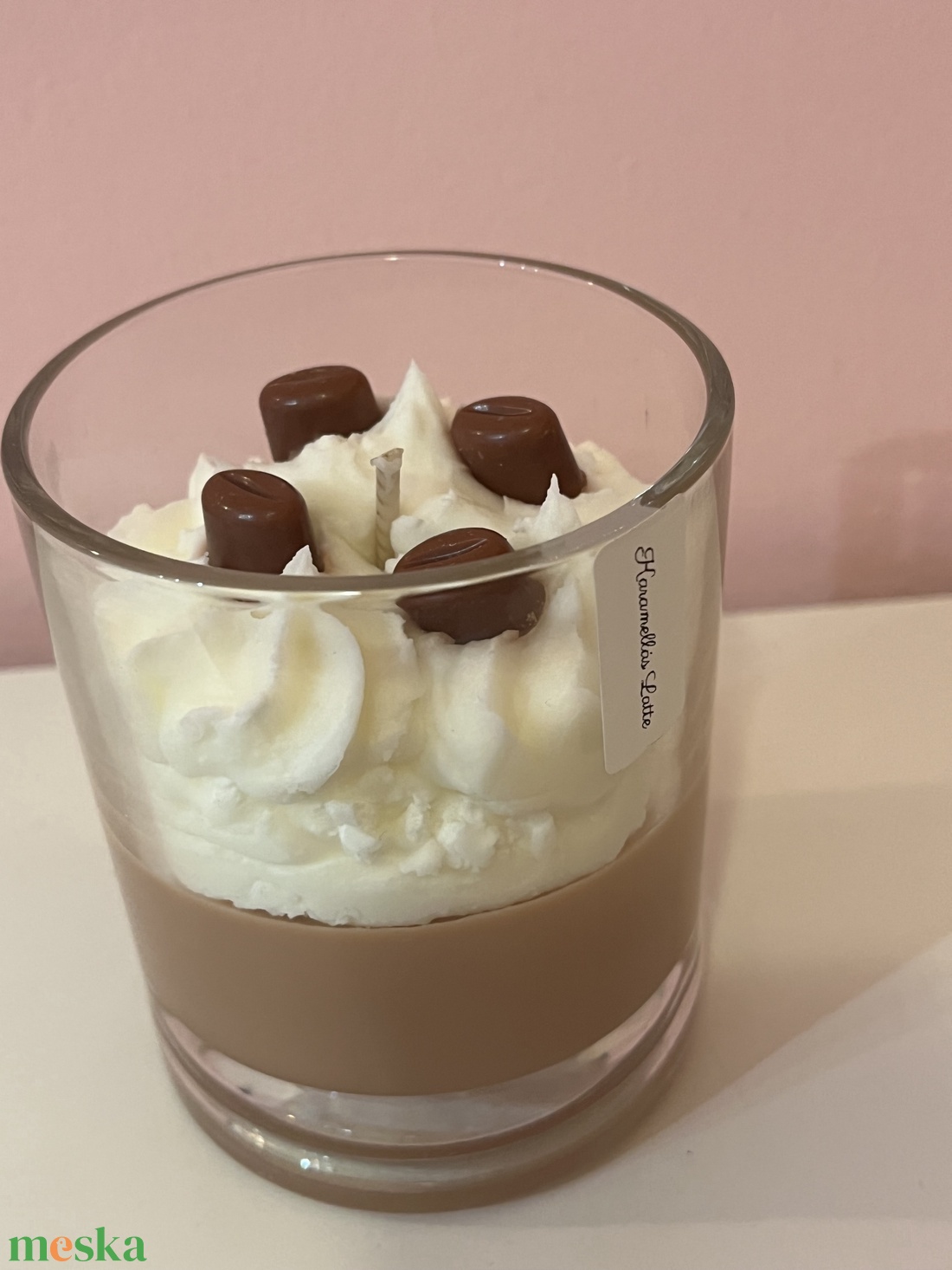 Nagy Szójaviasz gyertya  - otthon & életmód - gyertya, illat, aroma - gyertya - Meska.hu