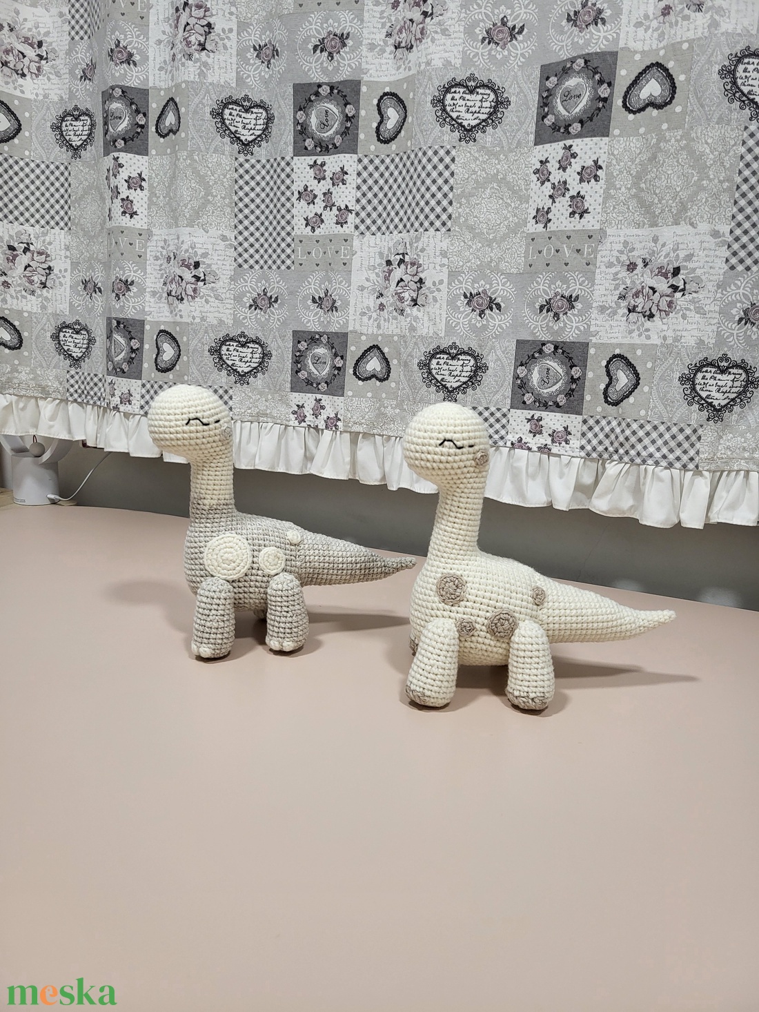 Hosszú nyakú dínó - játék & sport - plüssállat & játékfigura - plüss dínók - Meska.hu