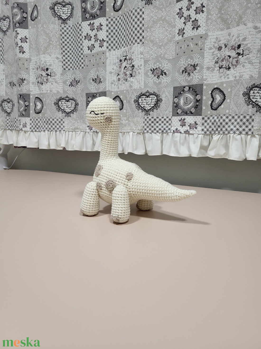 Hosszú nyakú dínó - játék & sport - plüssállat & játékfigura - plüss dínók - Meska.hu