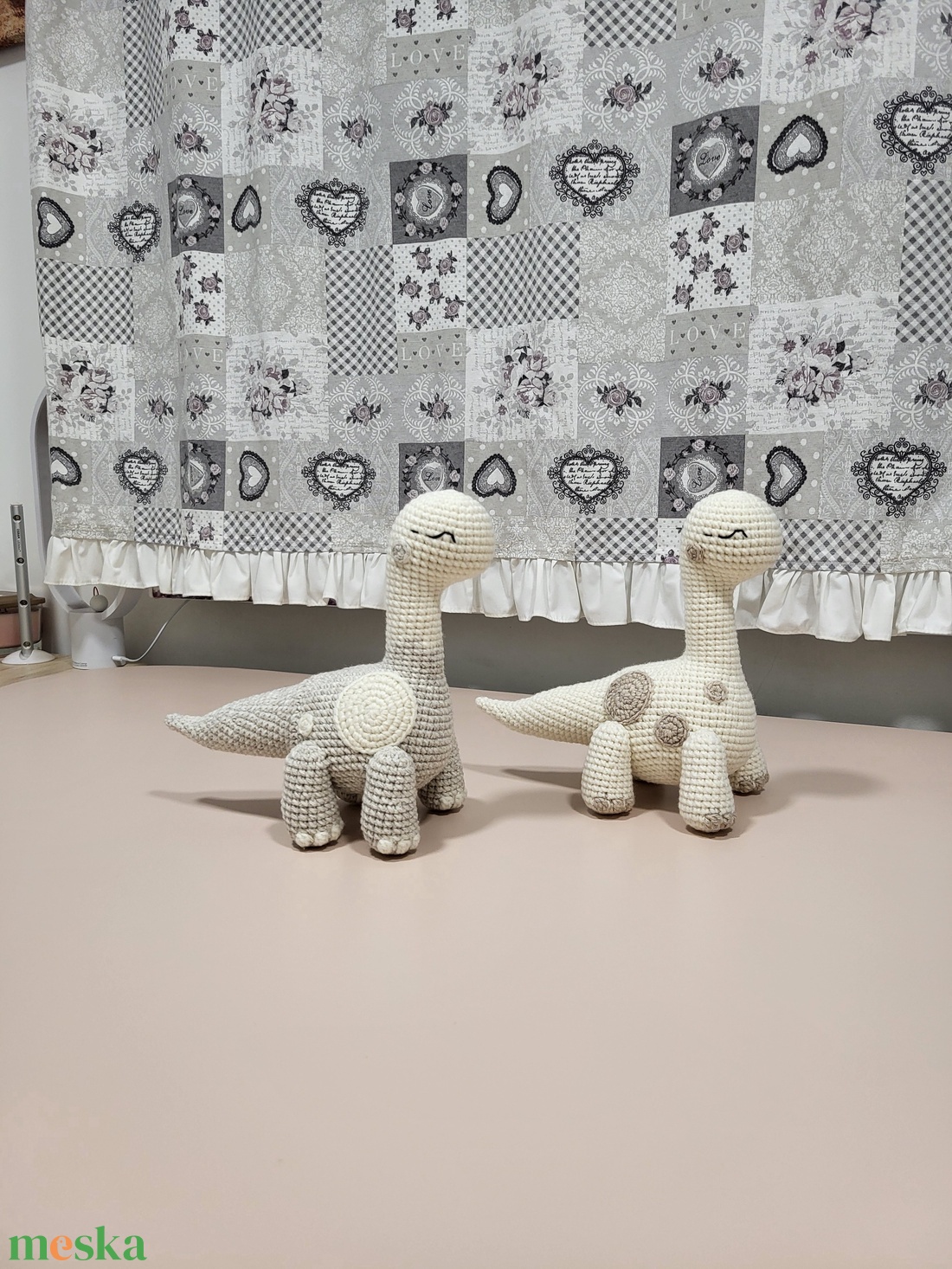 Hosszú nyakú dínó - játék & sport - plüssállat & játékfigura - plüss dínók - Meska.hu