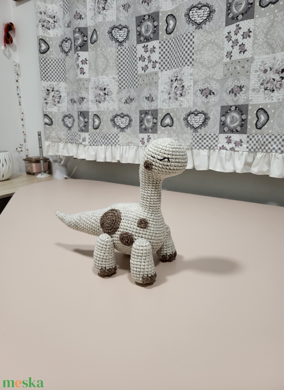 Hosszú nyakú dínó - játék & sport - plüssállat & játékfigura - plüss dínók - Meska.hu