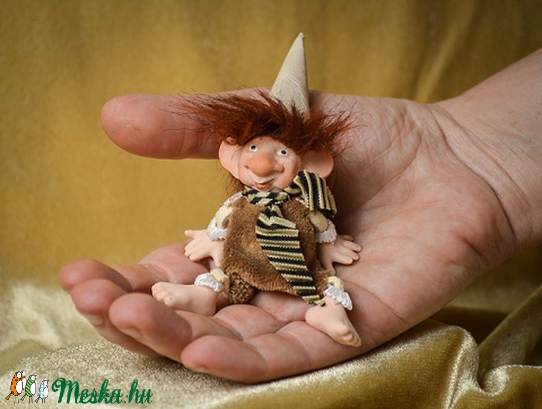 Manó kabala figura: ZÉNÓ vagy BRÚNÓ -  - Meska.hu