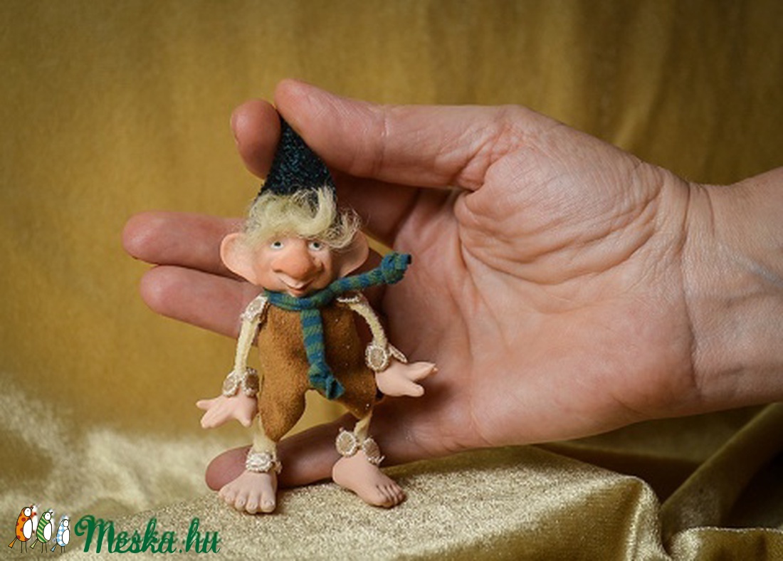 Manó kabala figura: ZÉNÓ vagy BRÚNÓ -  - Meska.hu