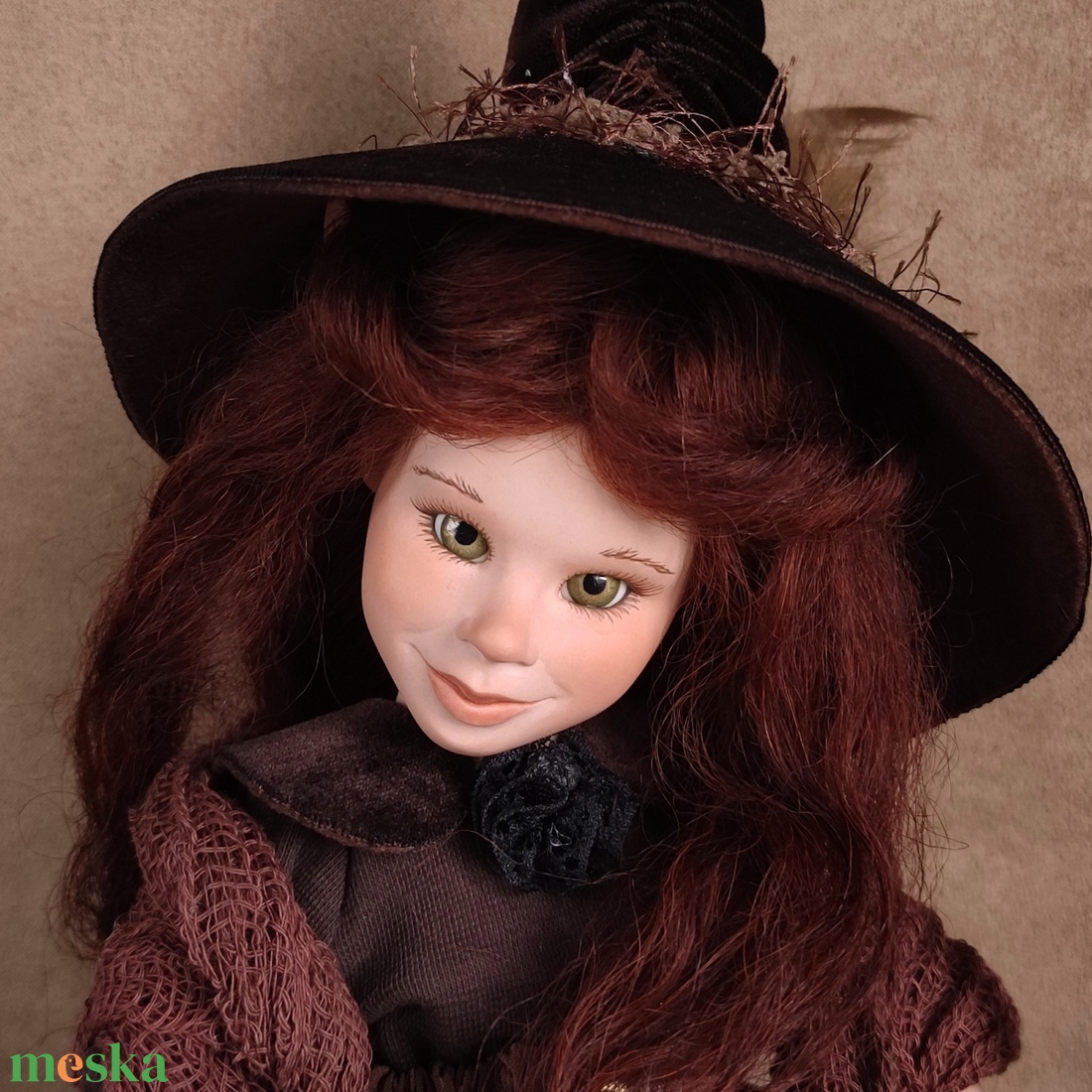 GLINDA - egyedi tündéri boszorkány, porcelán - otthon & életmód - dekoráció - dísztárgy - Meska.hu