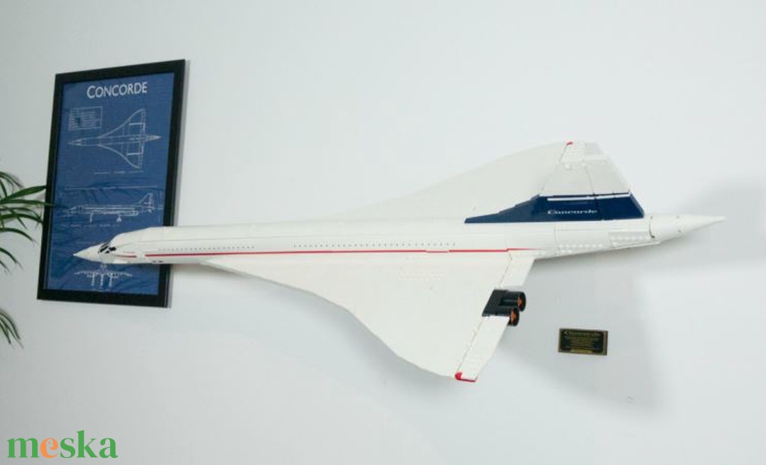 Lego Concorde 10318 fali tartó konzol - játék & sport - építőjáték - Meska.hu