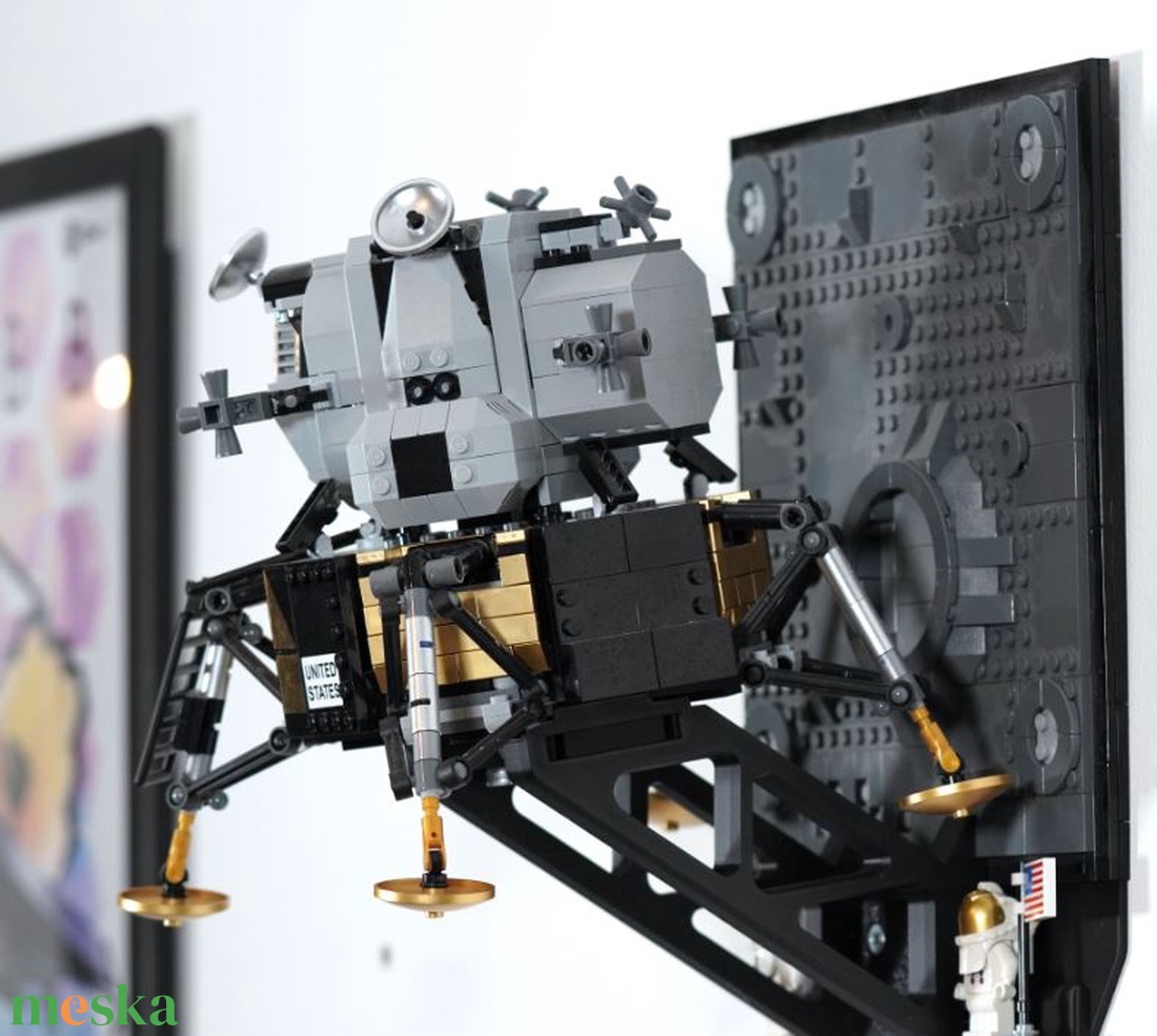 Lego 10266 Nasa Apollo 11 Lunar Lander fali tartó konzol - játék & sport - építőjáték - Meska.hu