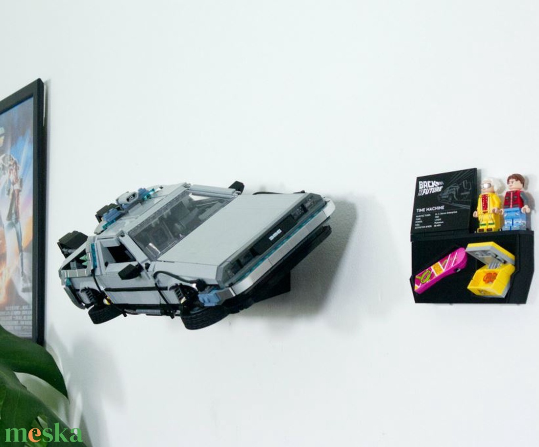 Lego 10300 DeLorean fali tartó konzol - játék & sport - építőjáték - Meska.hu