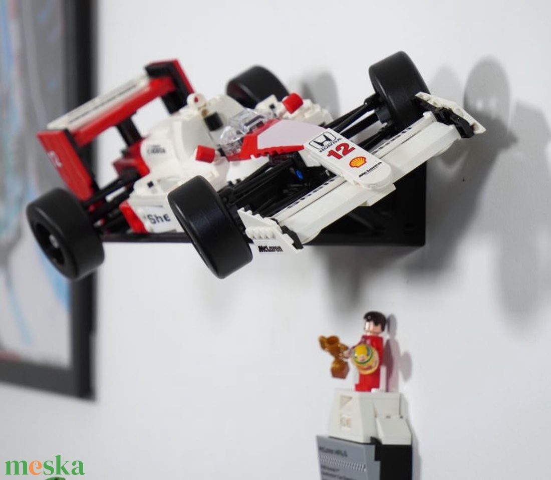 Lego 10330 McLaren MP4 Ayrton Senna fali tartó konzol - játék & sport - építőjáték - Meska.hu
