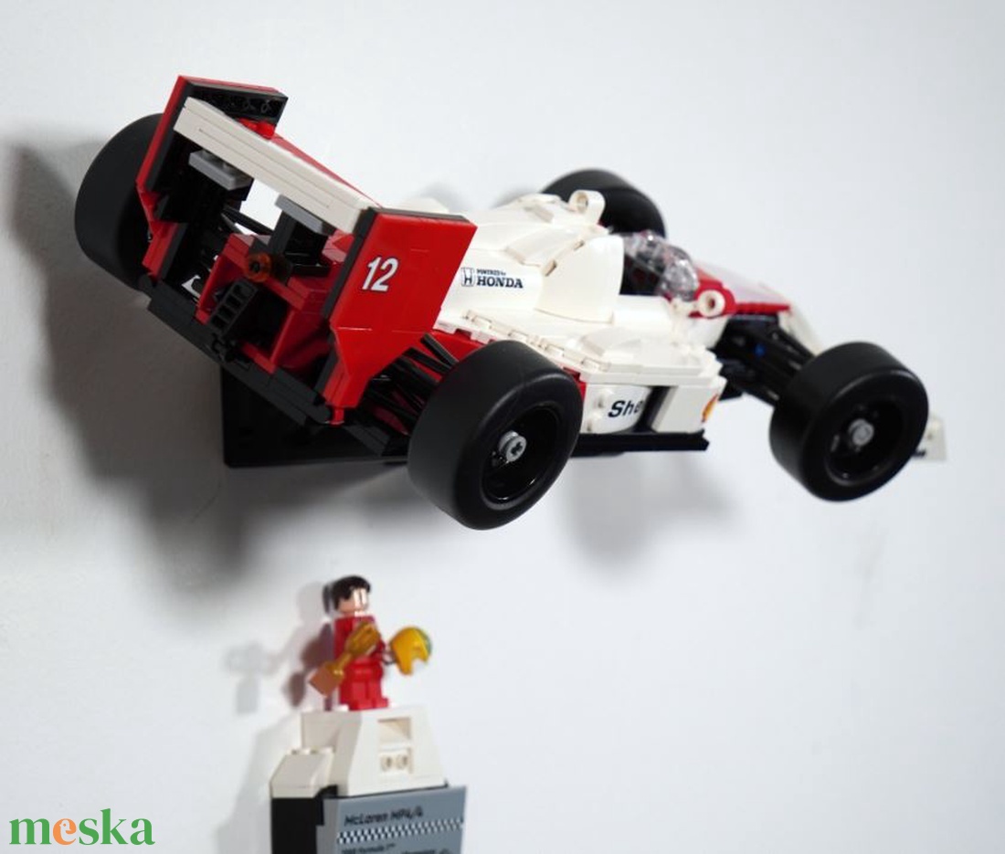 Lego 10330 McLaren MP4 Ayrton Senna fali tartó konzol - játék & sport - építőjáték - Meska.hu