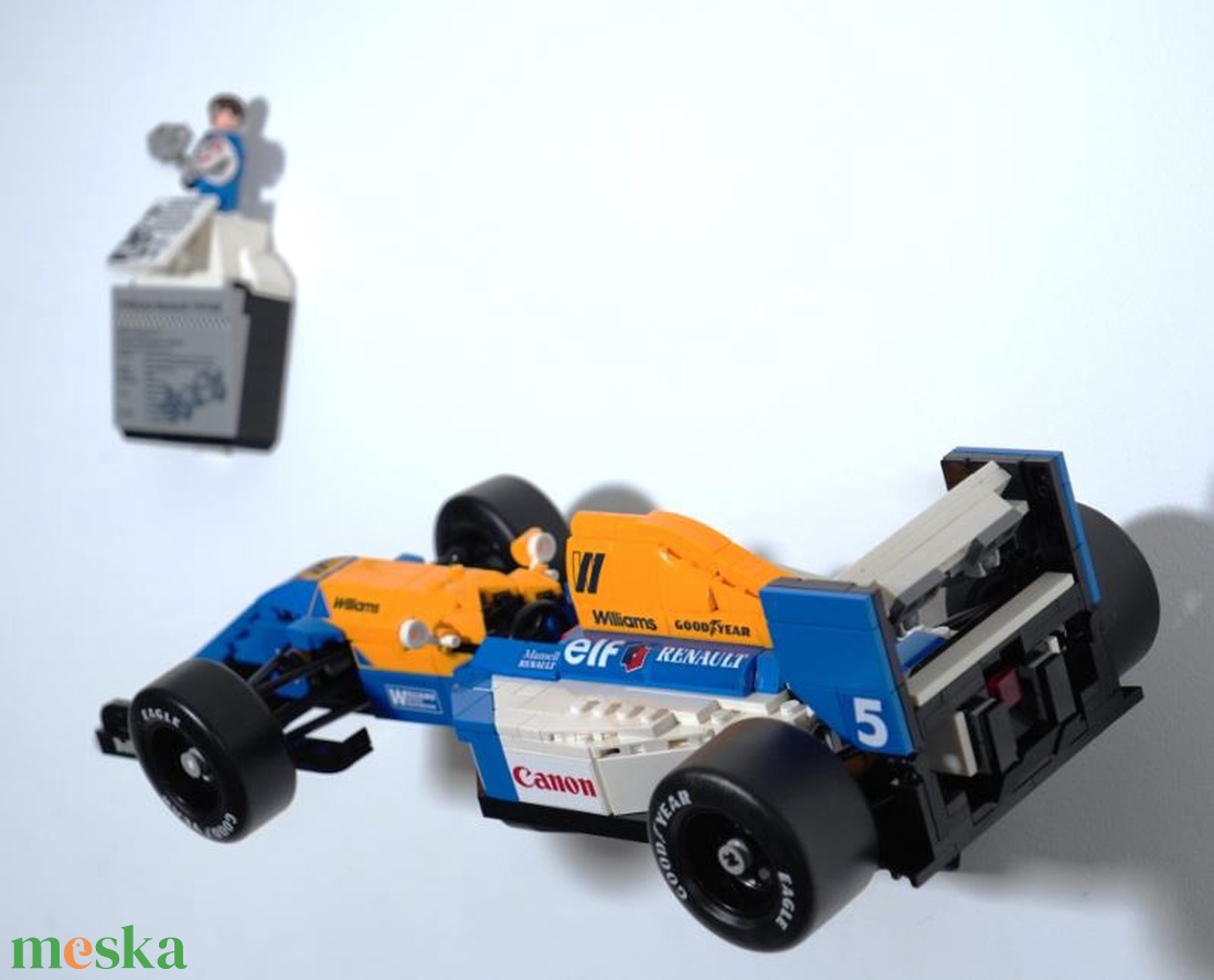 Lego 10353 Williams FW14B Nigel Mansell fali tartó konzol - játék & sport - építőjáték - Meska.hu