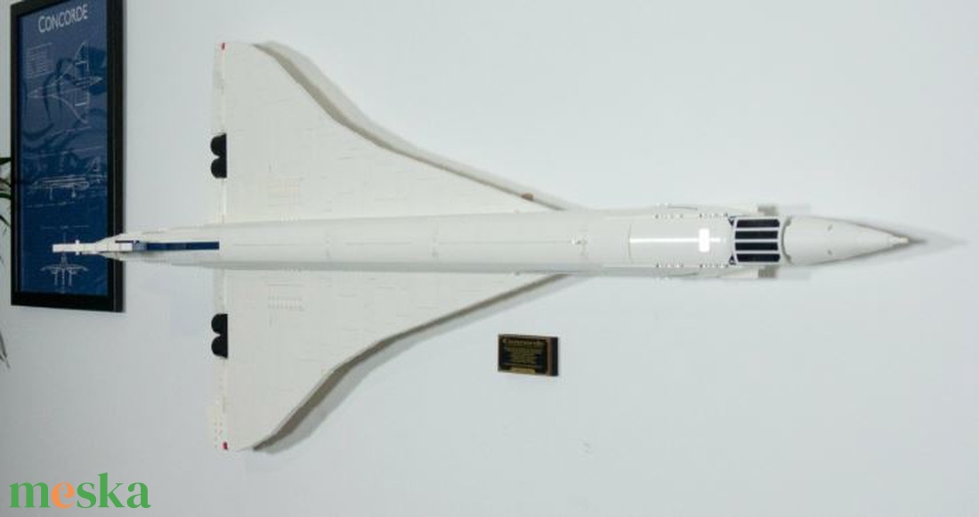 Lego 10318 Concorde fali tartó konzol - játék & sport - építőjáték - Meska.hu