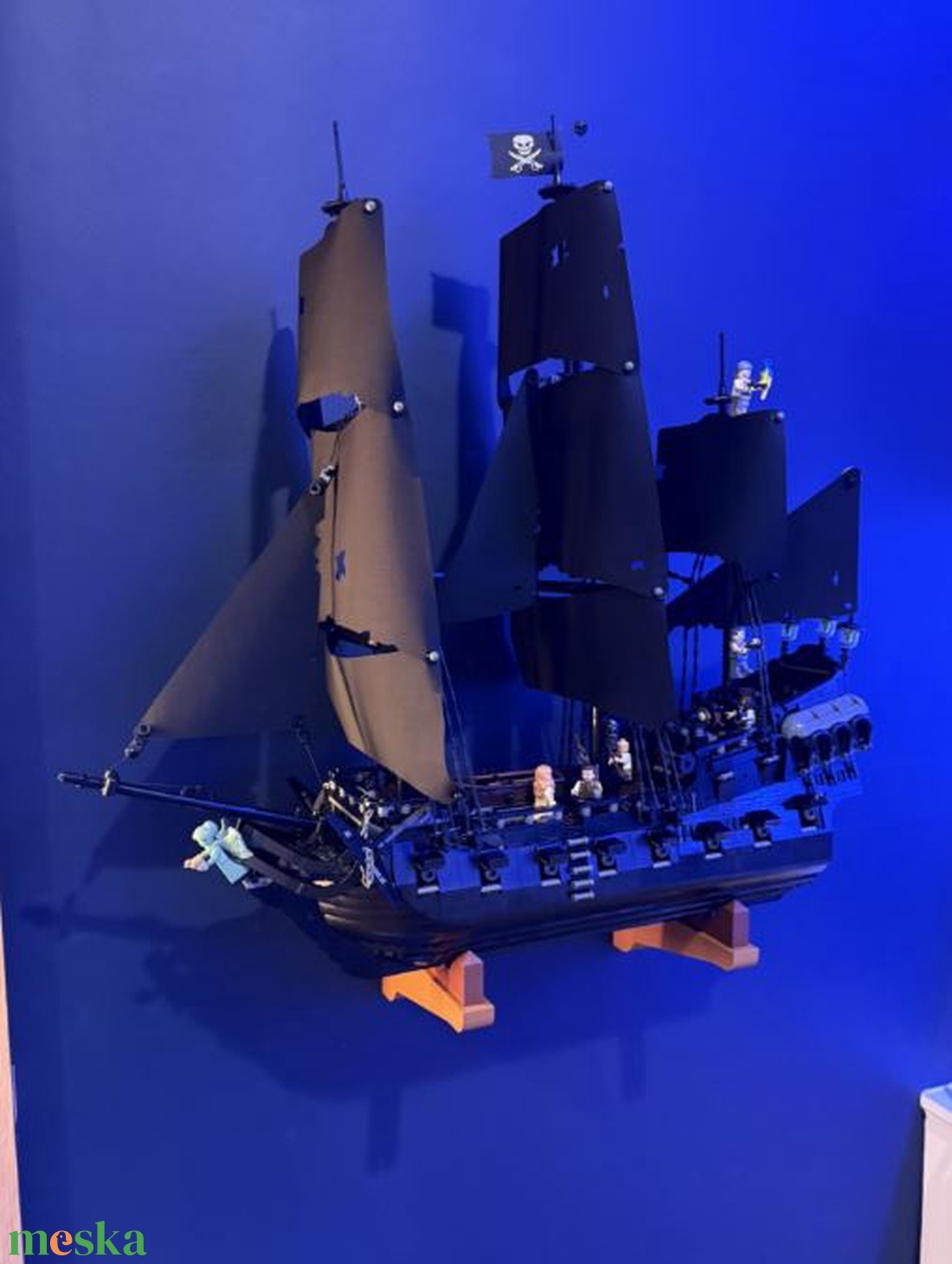 Lego 10365 Captain Jack Sparrow's Ship Black Pearl fali tartó konzol - játék & sport - építőjáték - Meska.hu