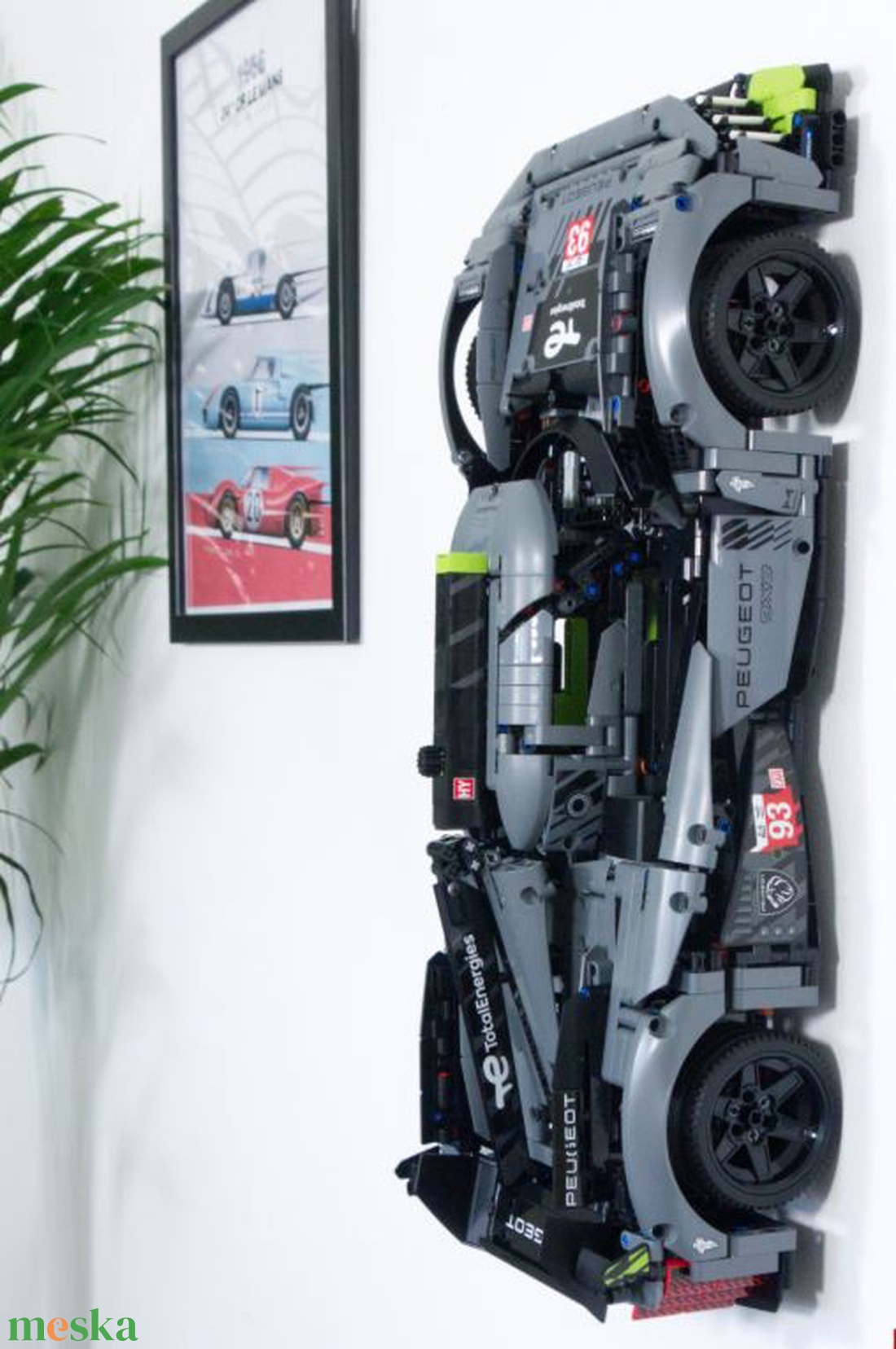 Lego 42156 Peugeot 9X8 Le Mans HyperCar fali tartó konzol - játék & sport - építőjáték - Meska.hu