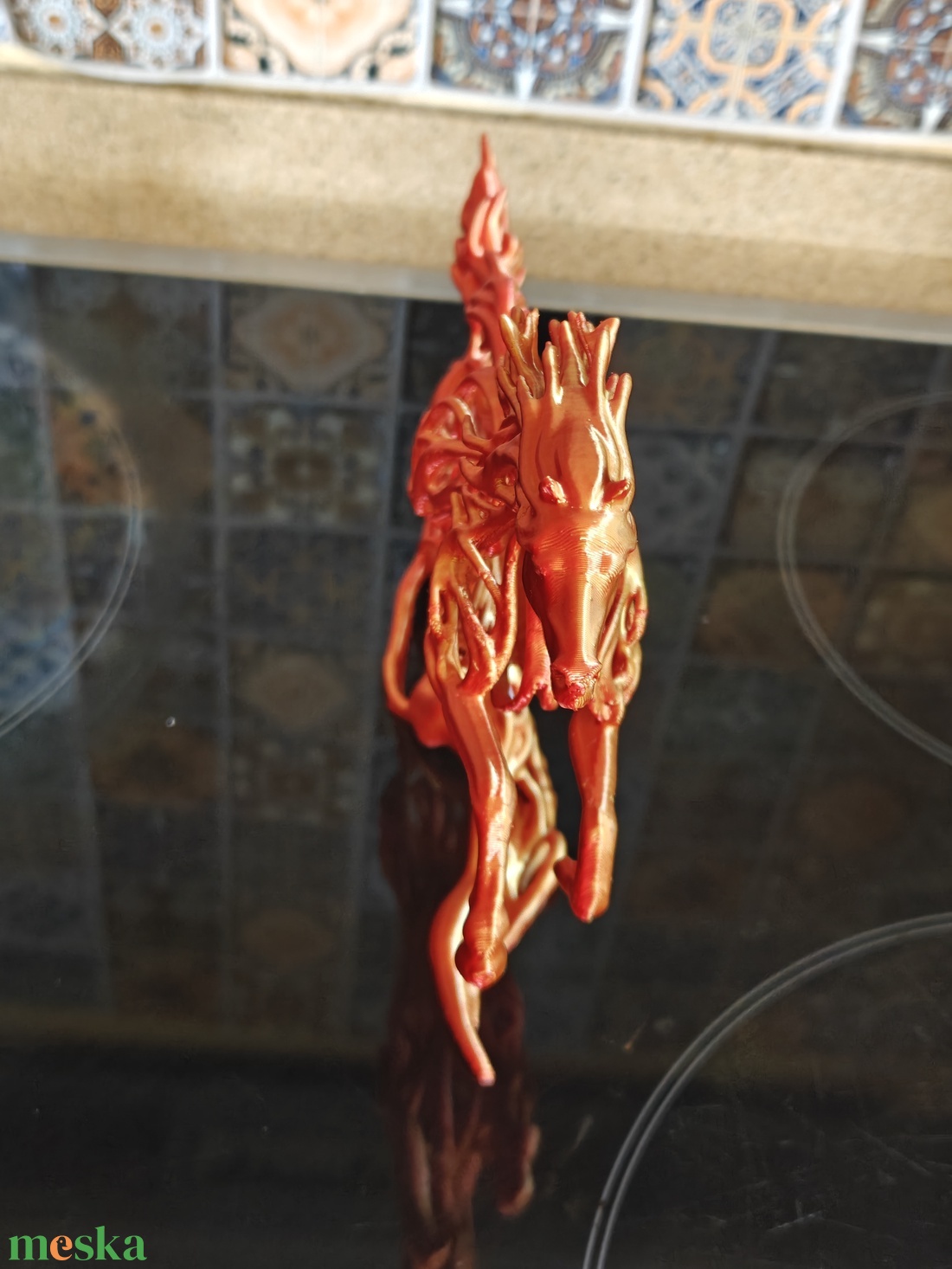 Tűzló szobor - otthon & életmód - dekoráció - dísztárgy - Meska.hu