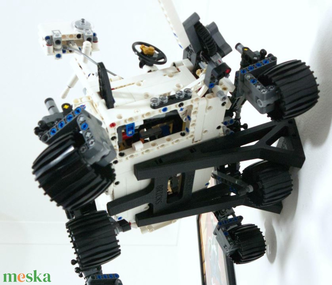 Lego 42158 Nasa Mars Rover Perseverance fali tartó konzol - otthon & életmód - tárolás & rendszerezés - fali tároló - Meska.hu