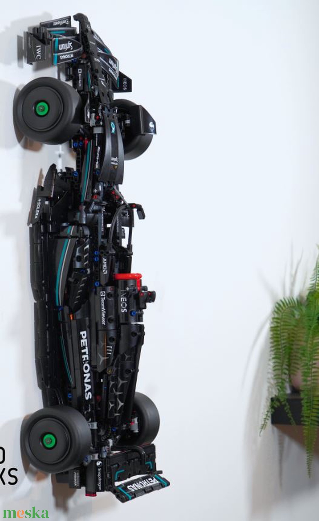 Lego 42171 Mercedes AMG F1 W14 E Formula 1 fali tartó konzol - otthon & életmód - tárolás & rendszerezés - fali tároló - Meska.hu