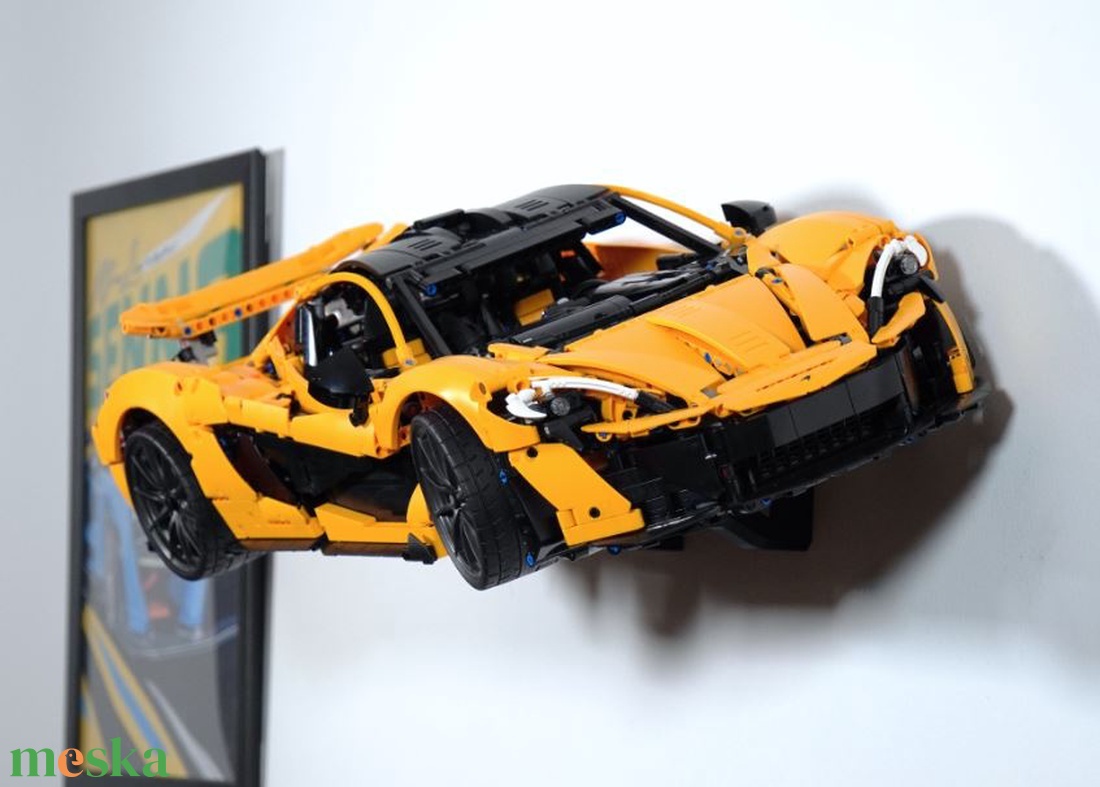 Lego 42172 McLaren P1 fali tartó konzol - otthon & életmód - tárolás & rendszerezés - fali tároló - Meska.hu